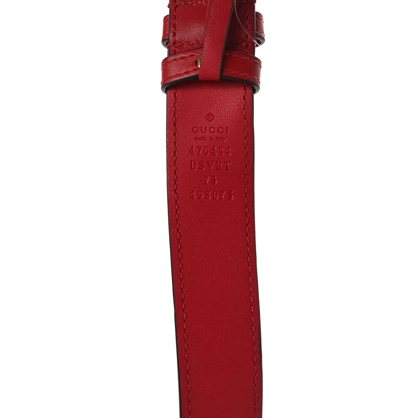 Calfskin Matelasse GG Marmont Belt Bag 75 30 Hibiscus Red