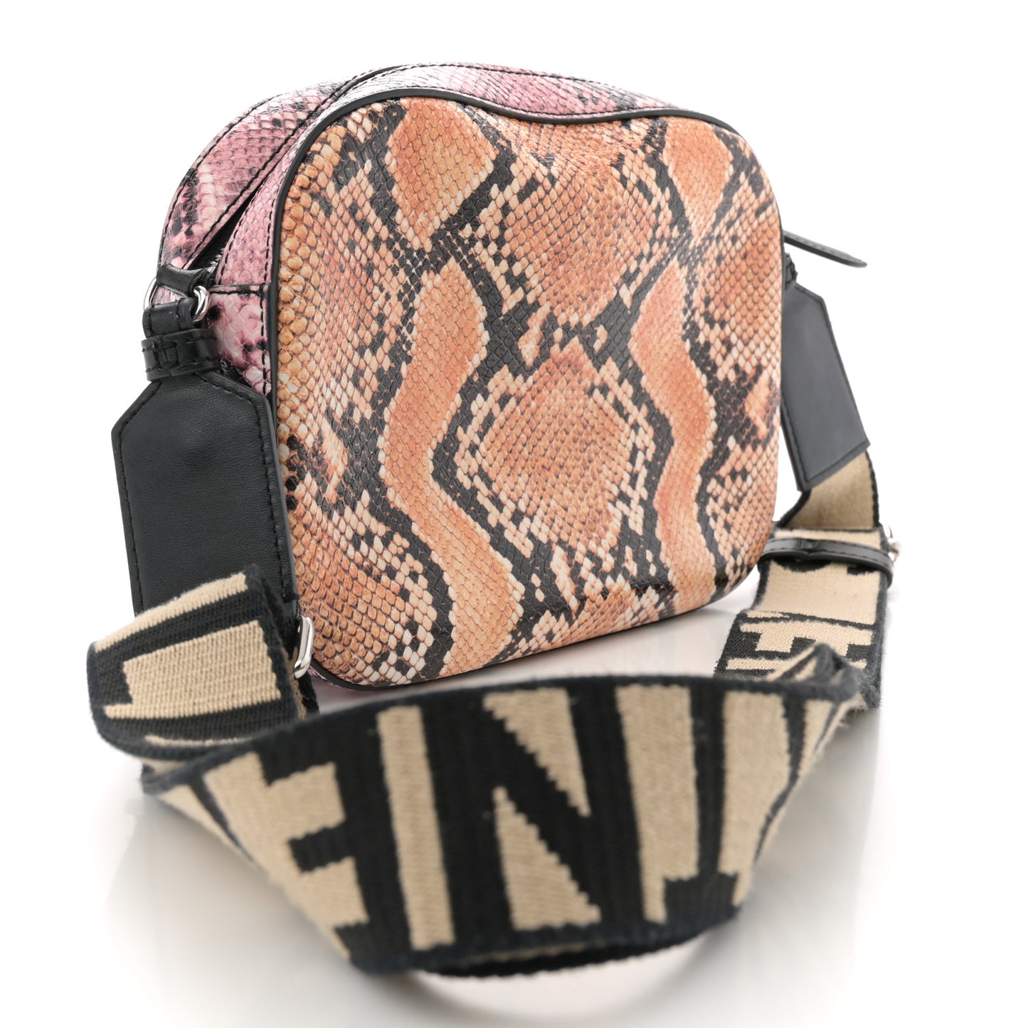Alter Nappa Snake Print Mini Camera Bag Multicolor
