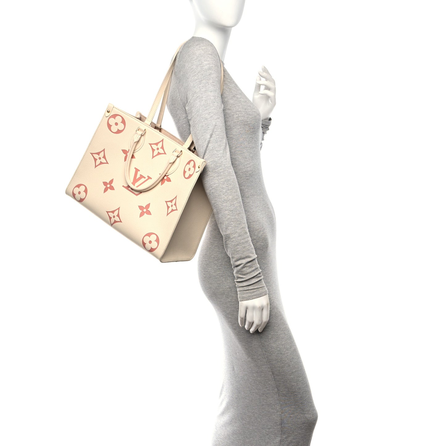 Empreinte Monogram Giant Onthego MM Creme Rose Trianon