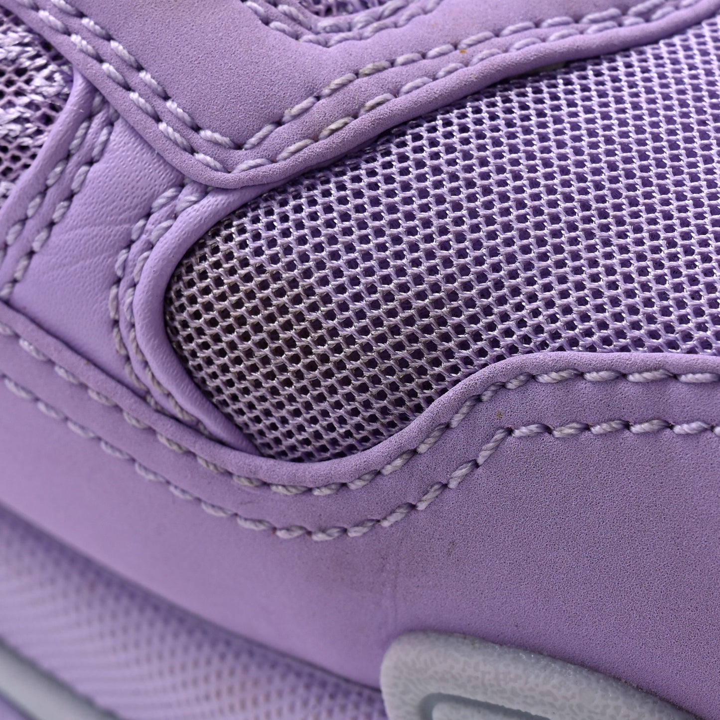 Fabric Mesh Mens Triple S Sneakers 43 Light Lilac