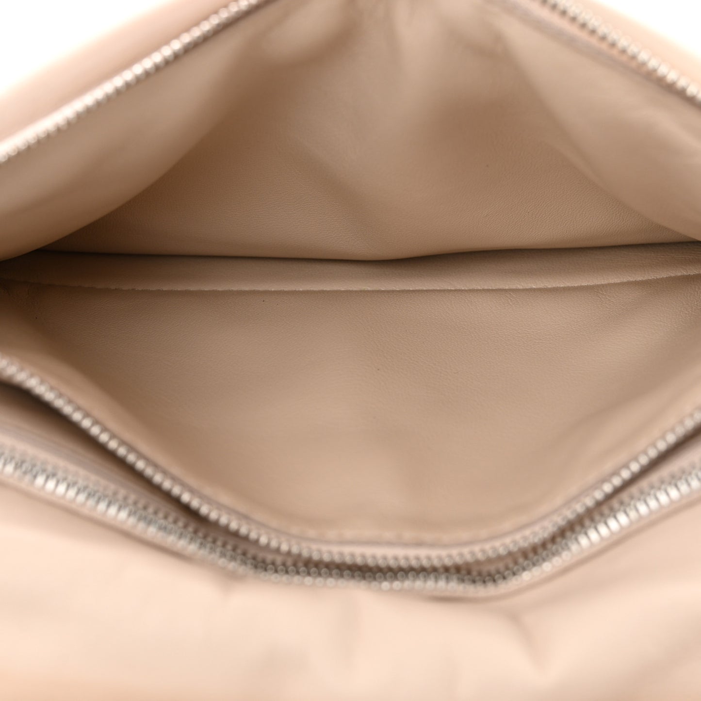 Calfskin Small Viva Bow Shoulder Bag Bone