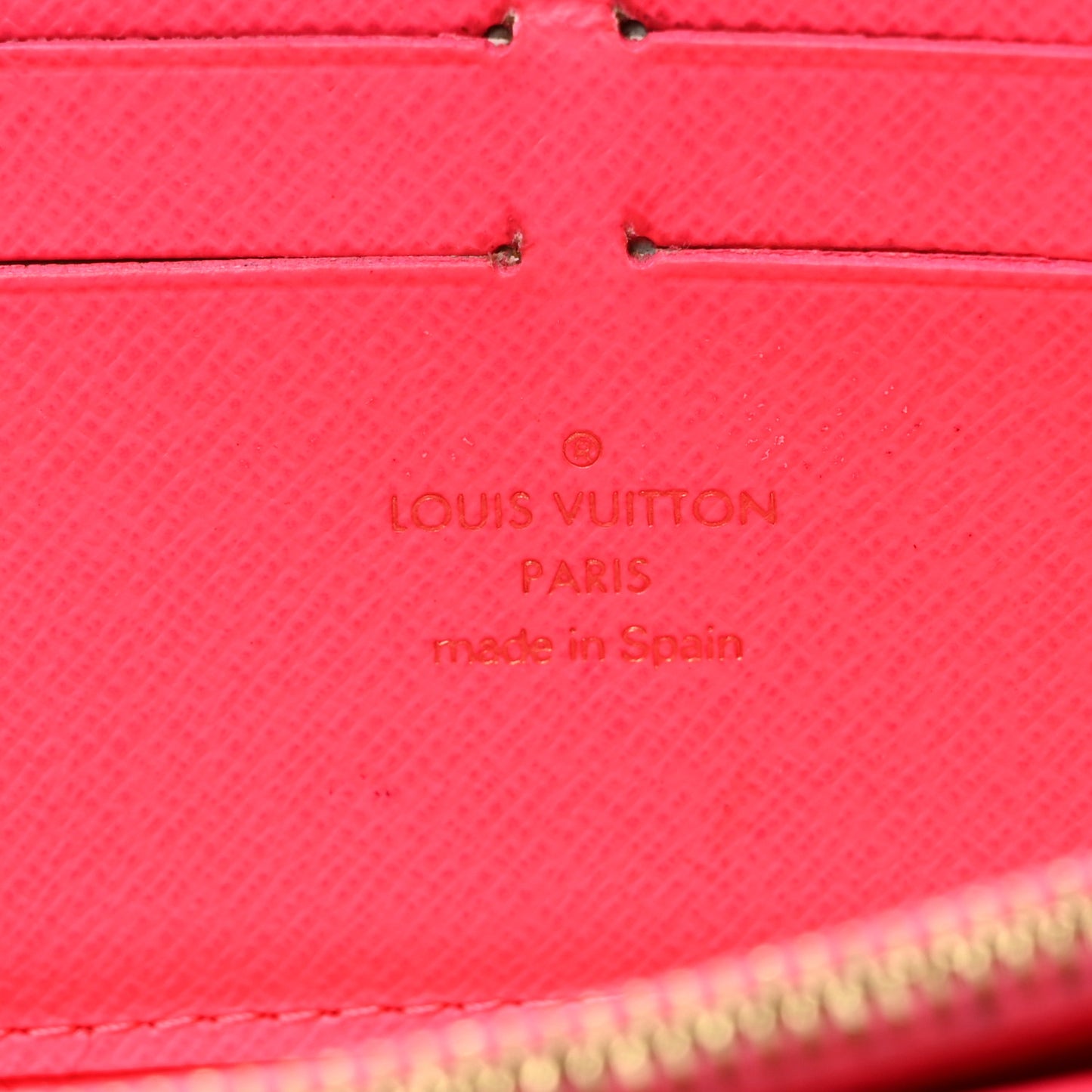 Monogram Graffiti Zippy Wallet Fuchsia