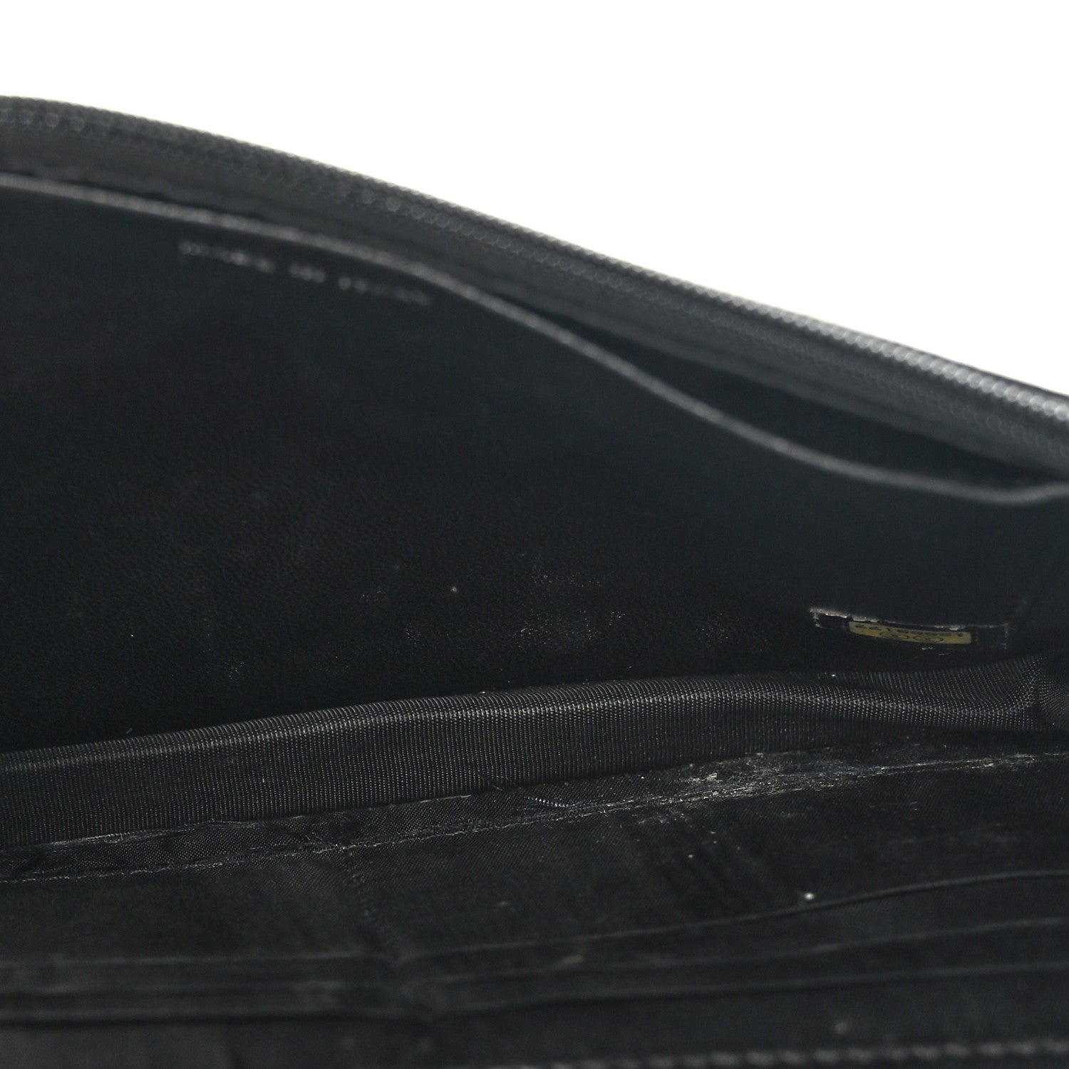 Chanel Caviar Timeless CC Wallet on Chain WOC Black 5 of 11