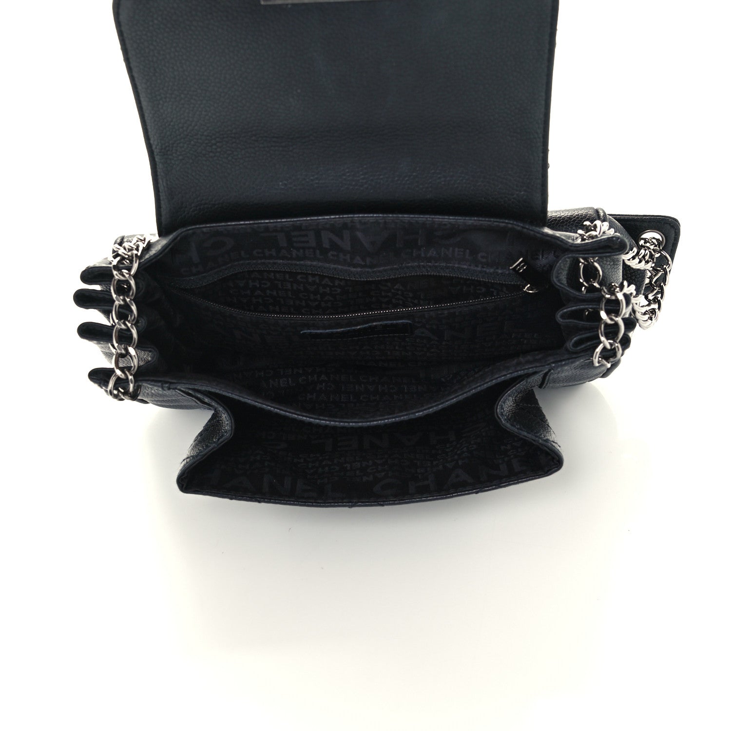 Chanel Caviar Quilted Accordion Flap Black 4 of 9