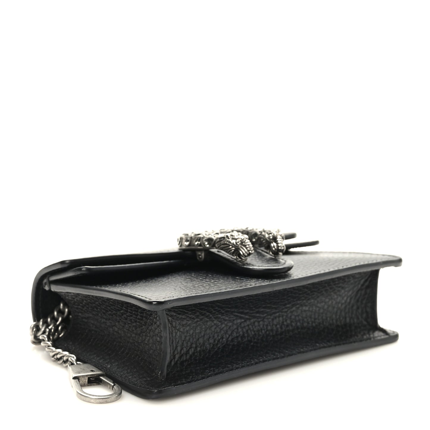 Calfskin Super Mini Dionysus Shoulder Bag Black