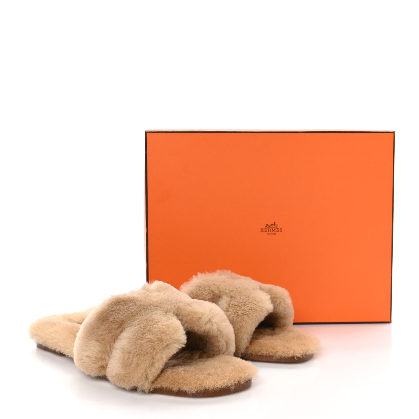 Woolskin Oran Sandals 41.5 Beige Argile