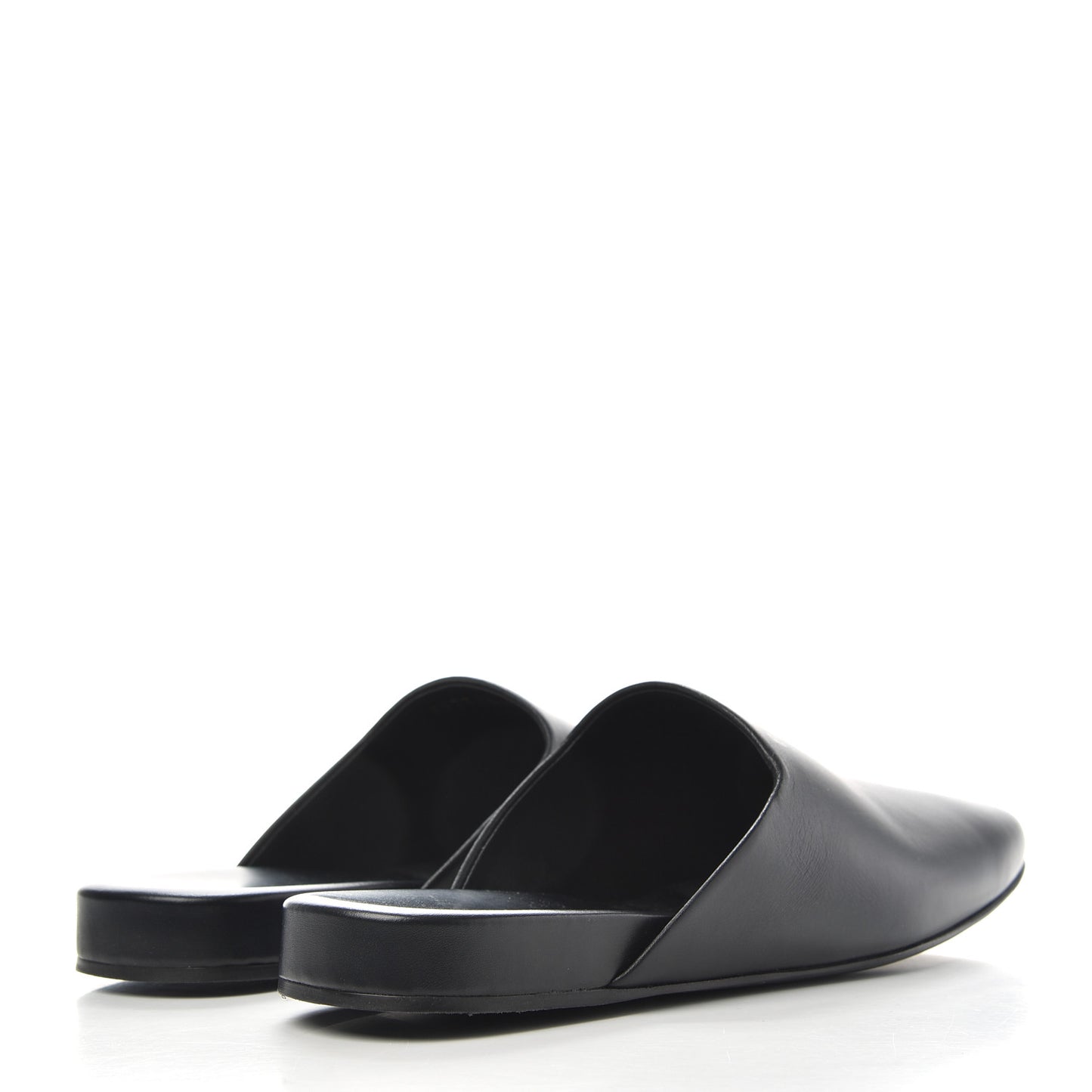 Calfskin Mules 36.5 Black