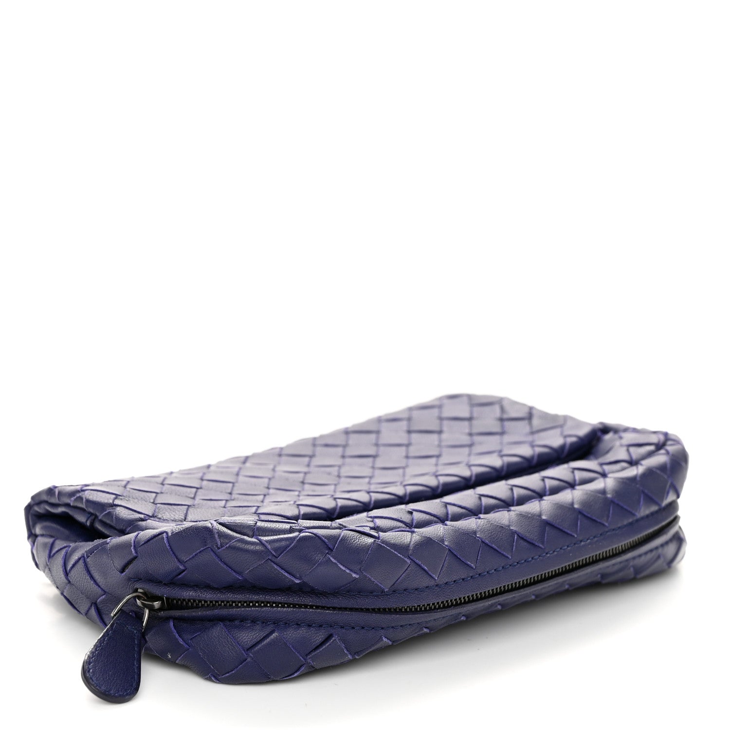 Bottega Veneta Nappa Intrecciato Small Chain Crossbody Atlantic 4 of 11