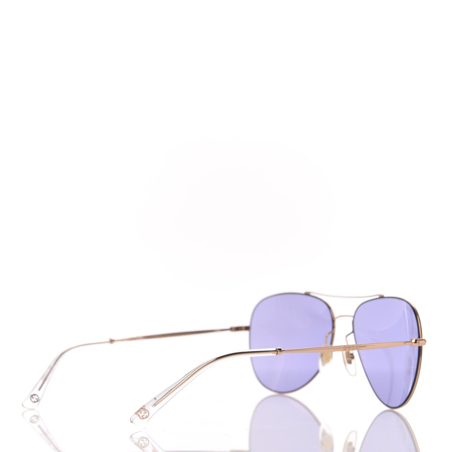Metal Aviator Sunglasses GG0500S Blue