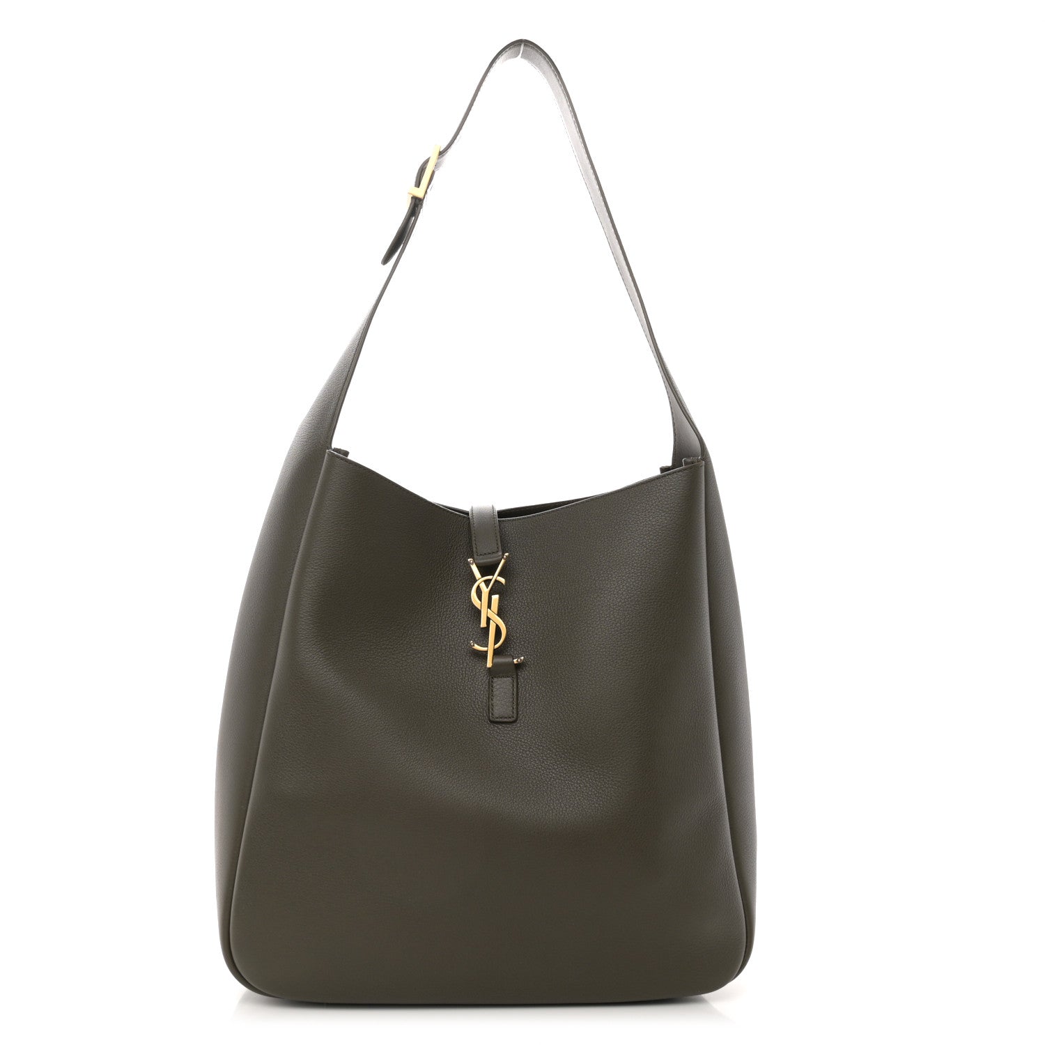 Saint Laurent Smooth Calfskin Large Le 5 A 7 Soft Hobo Light Musk 1 of 12