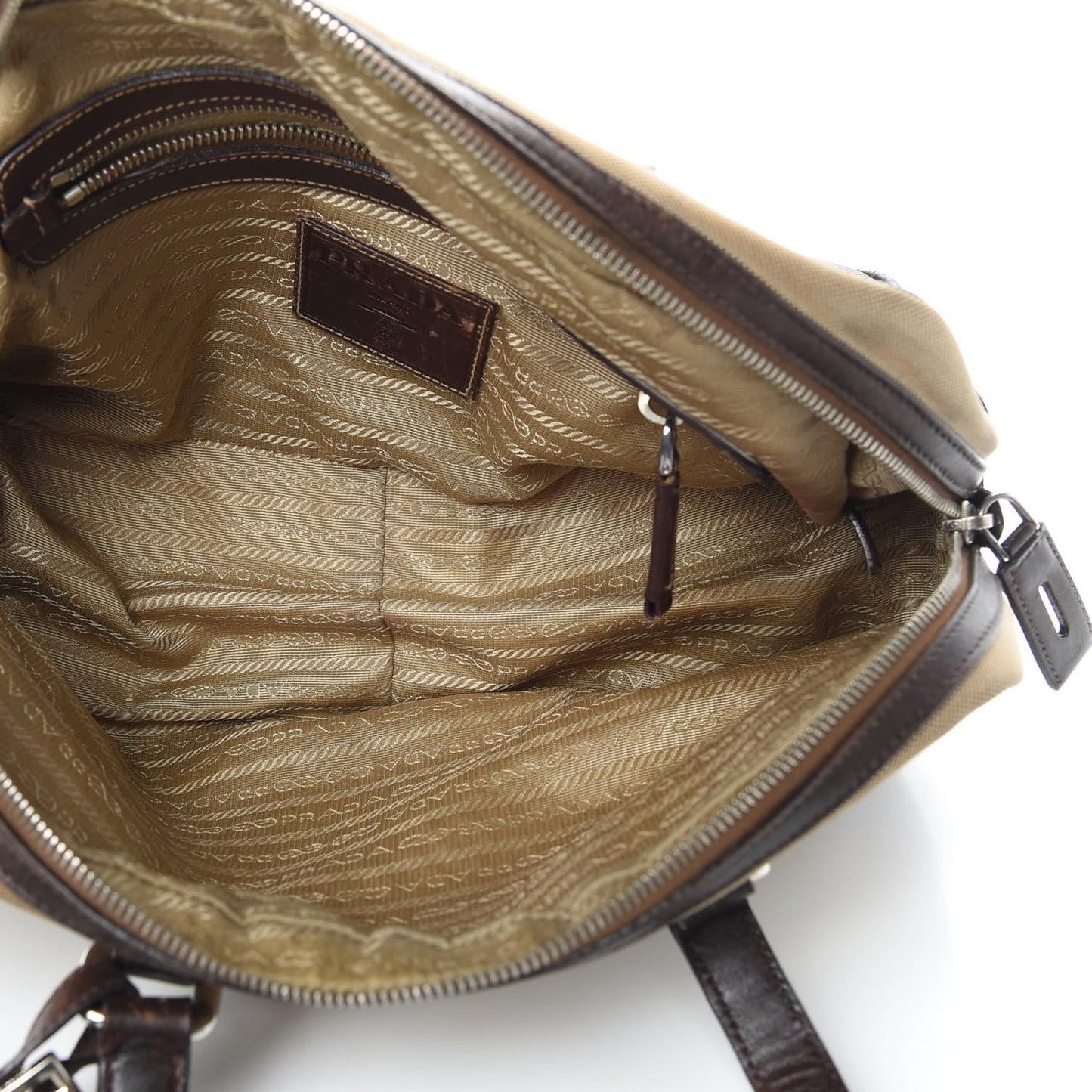 Jacquard Logo Bauletto Corda Bruciato
