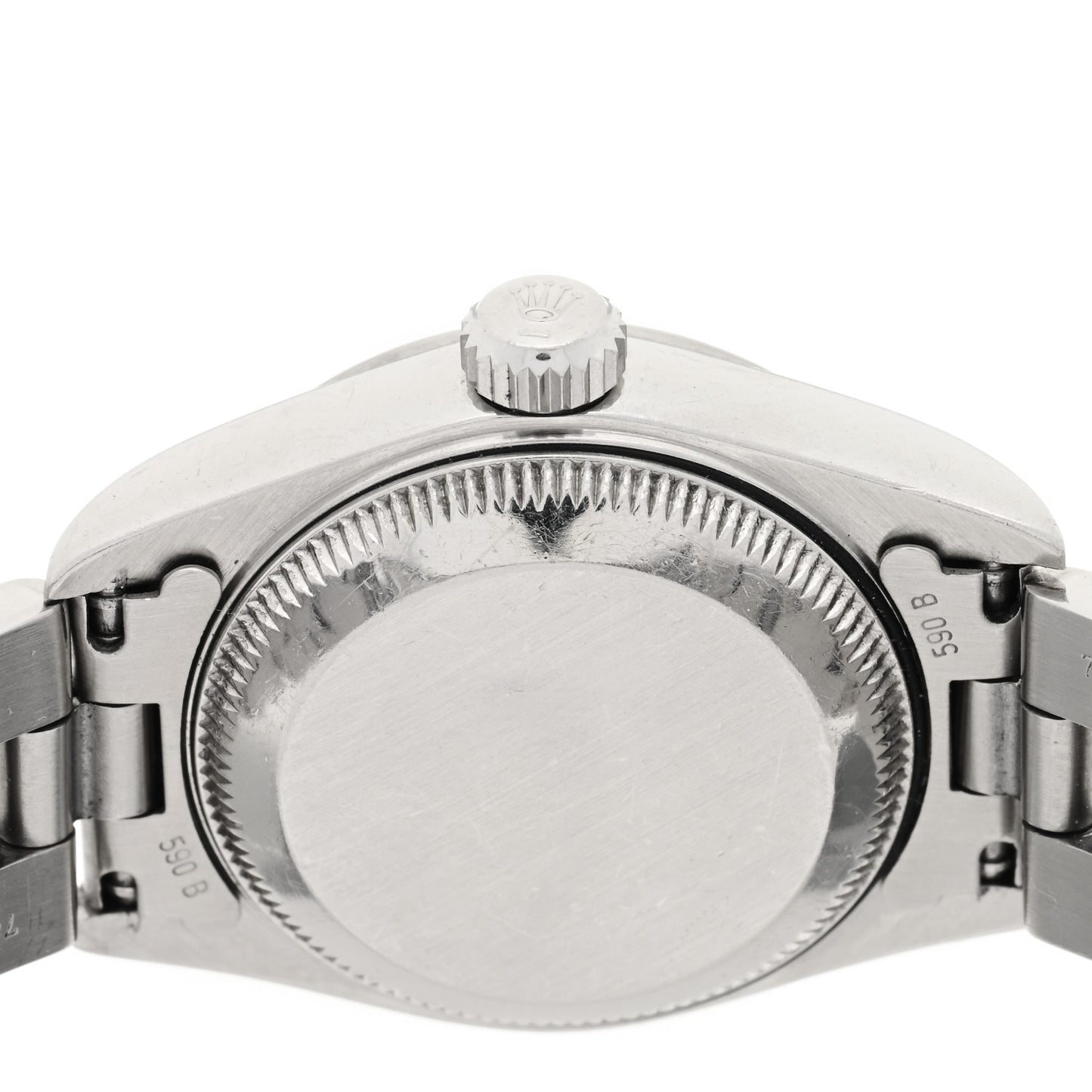 Stainless Steel 26mm Oyster Perpetual Date Watch Blue 69160