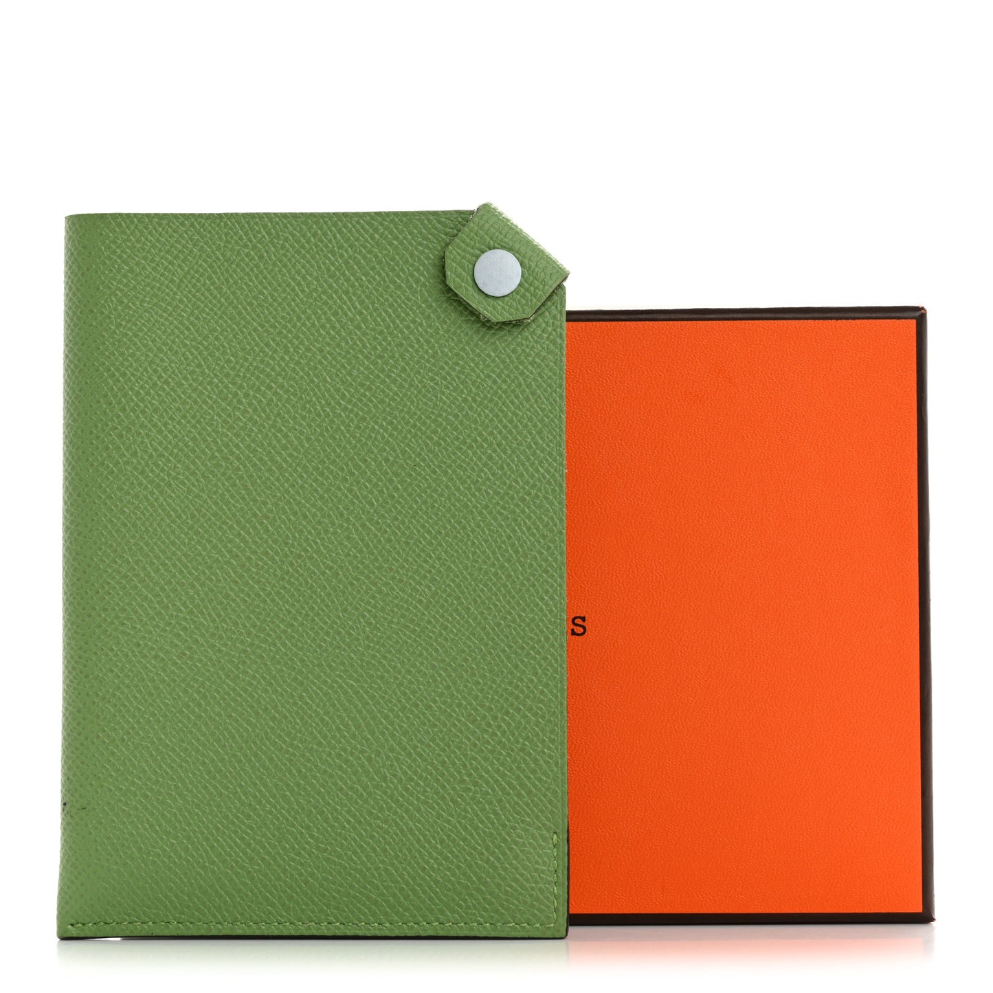 Epsom Tarmac Dot PM Passport Holder Vert Criquet Bleu Brume