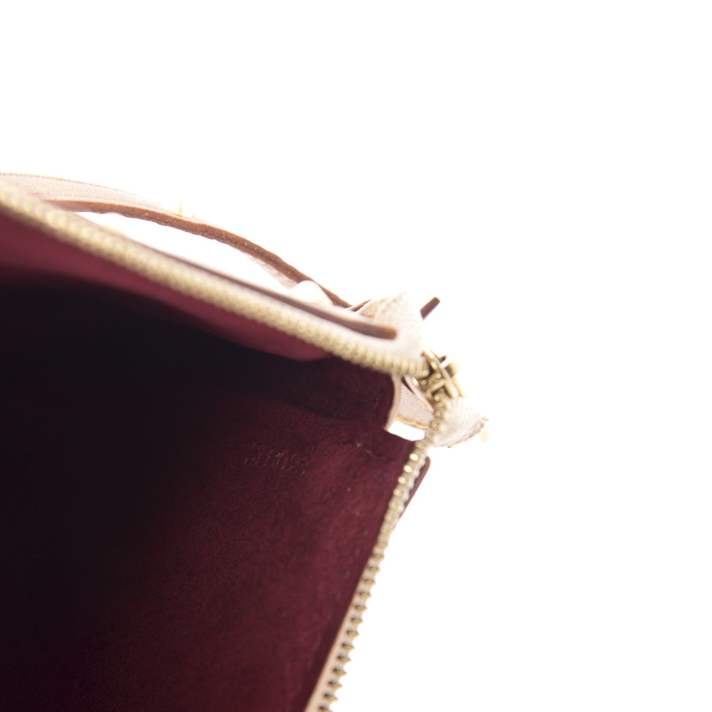 Monogram Multicolor Pochette Accessories White