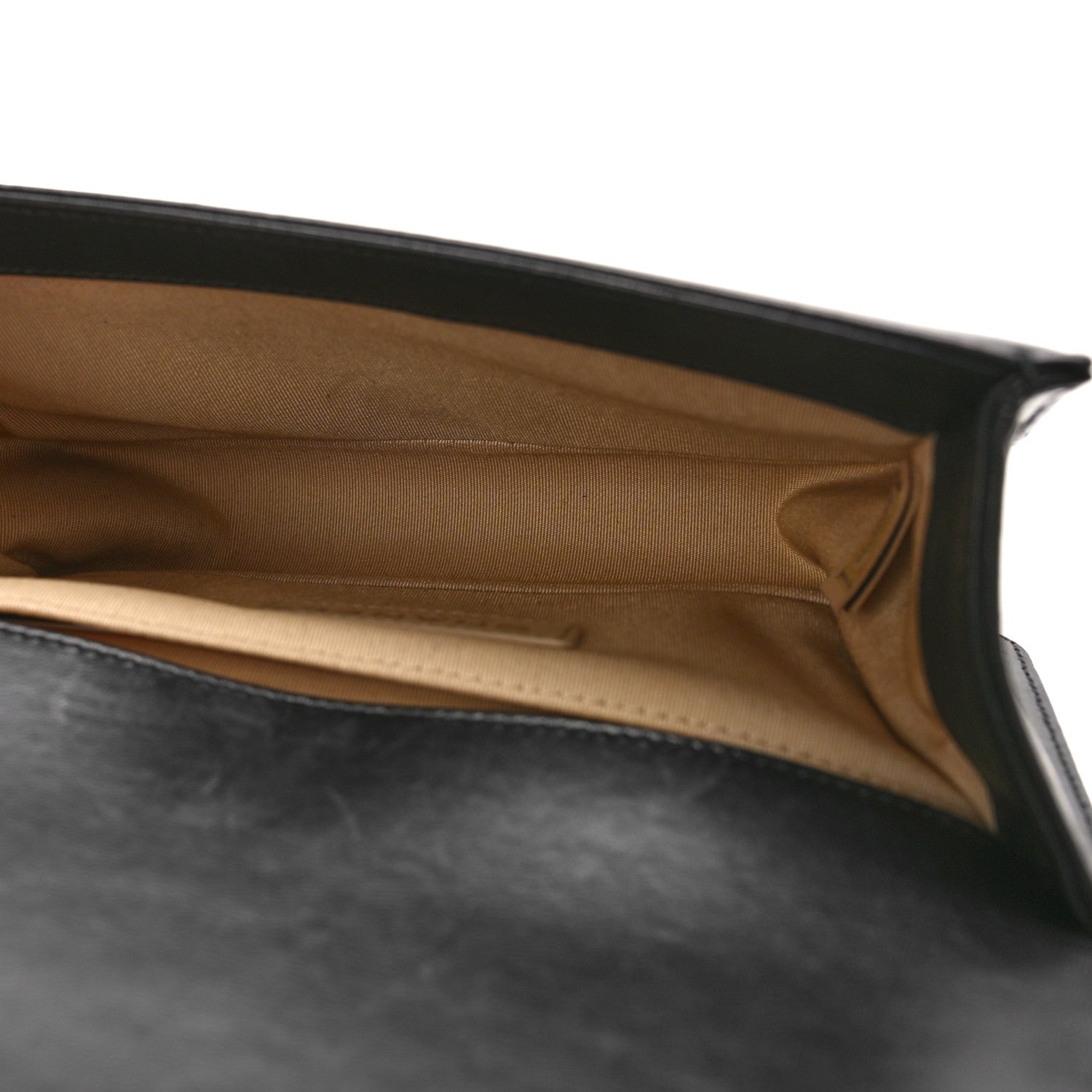 Chanel Lambskin Chevron Chain Stitched Small Boy Flap Black 5 of 9