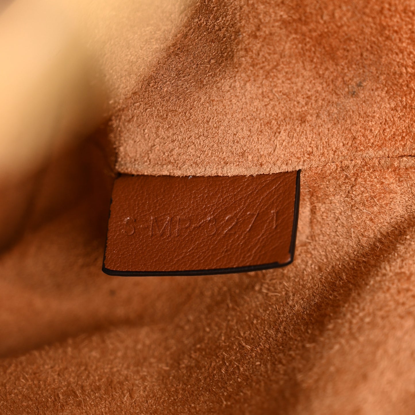 Smooth Calfskin Teen Bucket 16 Tan