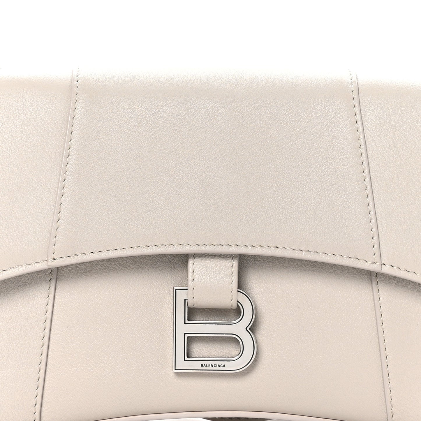 Semi Shiny Smooth Calfskin XS Downtown Shoulder Bag Cold Beige