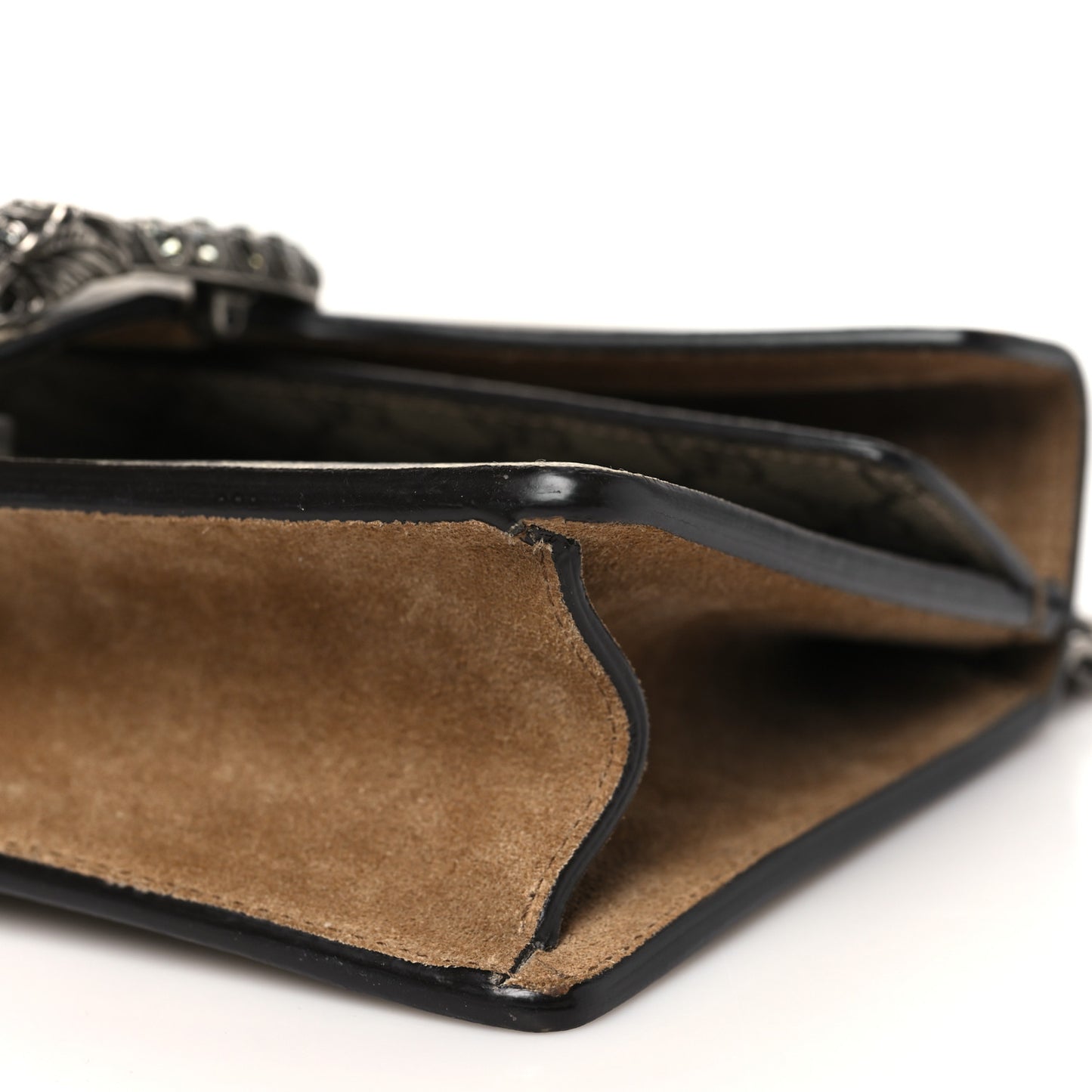 GG Supreme Monogram Small Dionysus Shoulder Bag Taupe