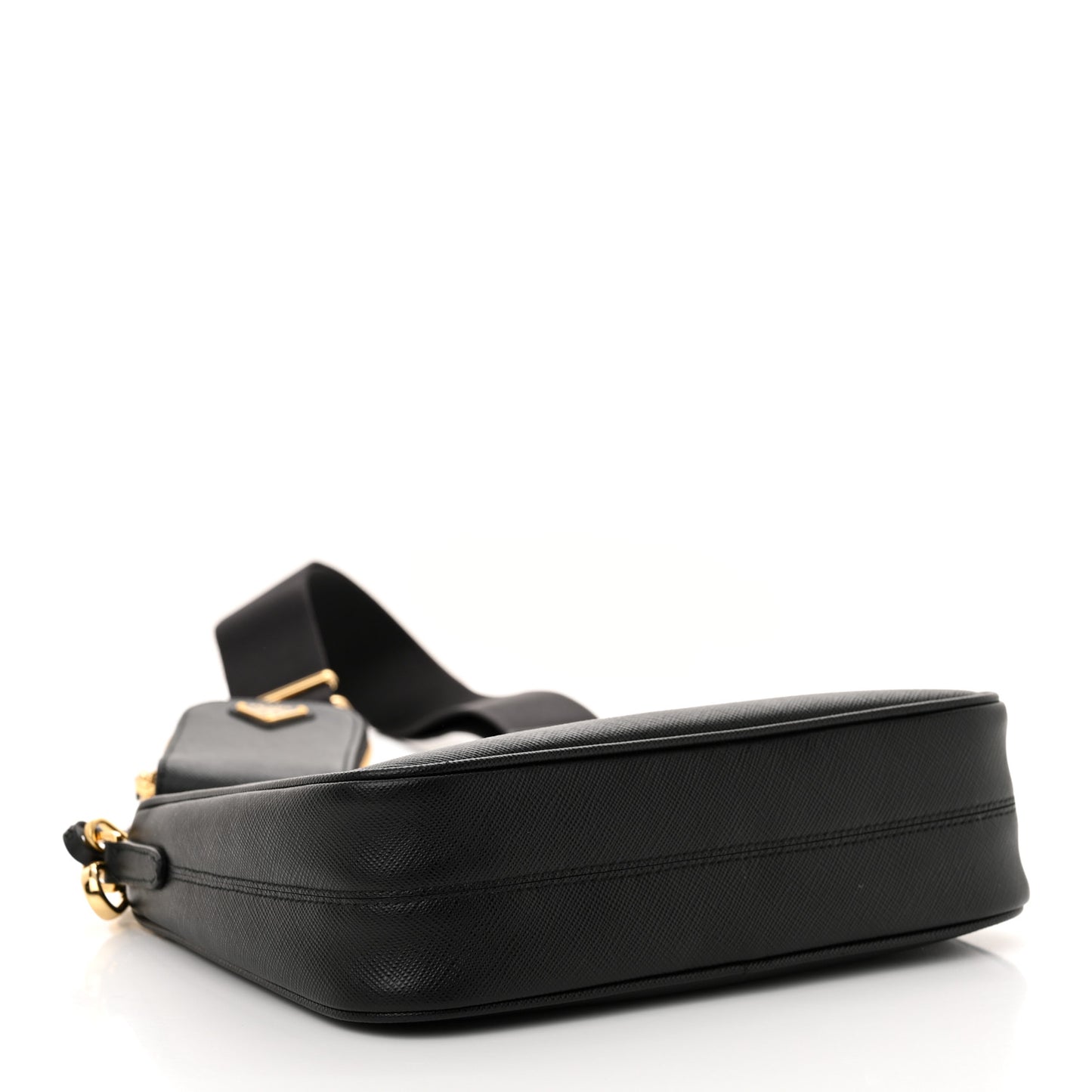 Saffiano Lux Re-Edition 2005 Shoulder Bag Black