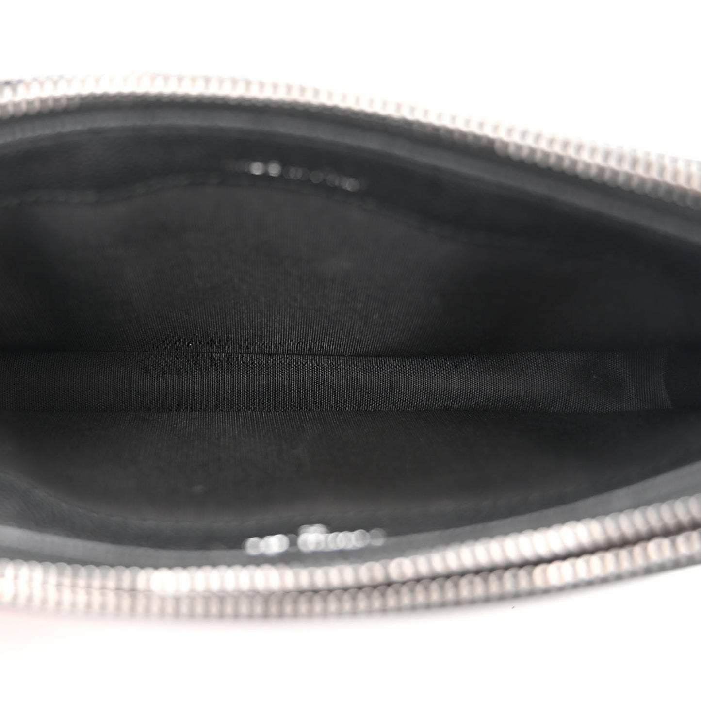 Caviar Quilted Small Boy Clutch With Chain Black