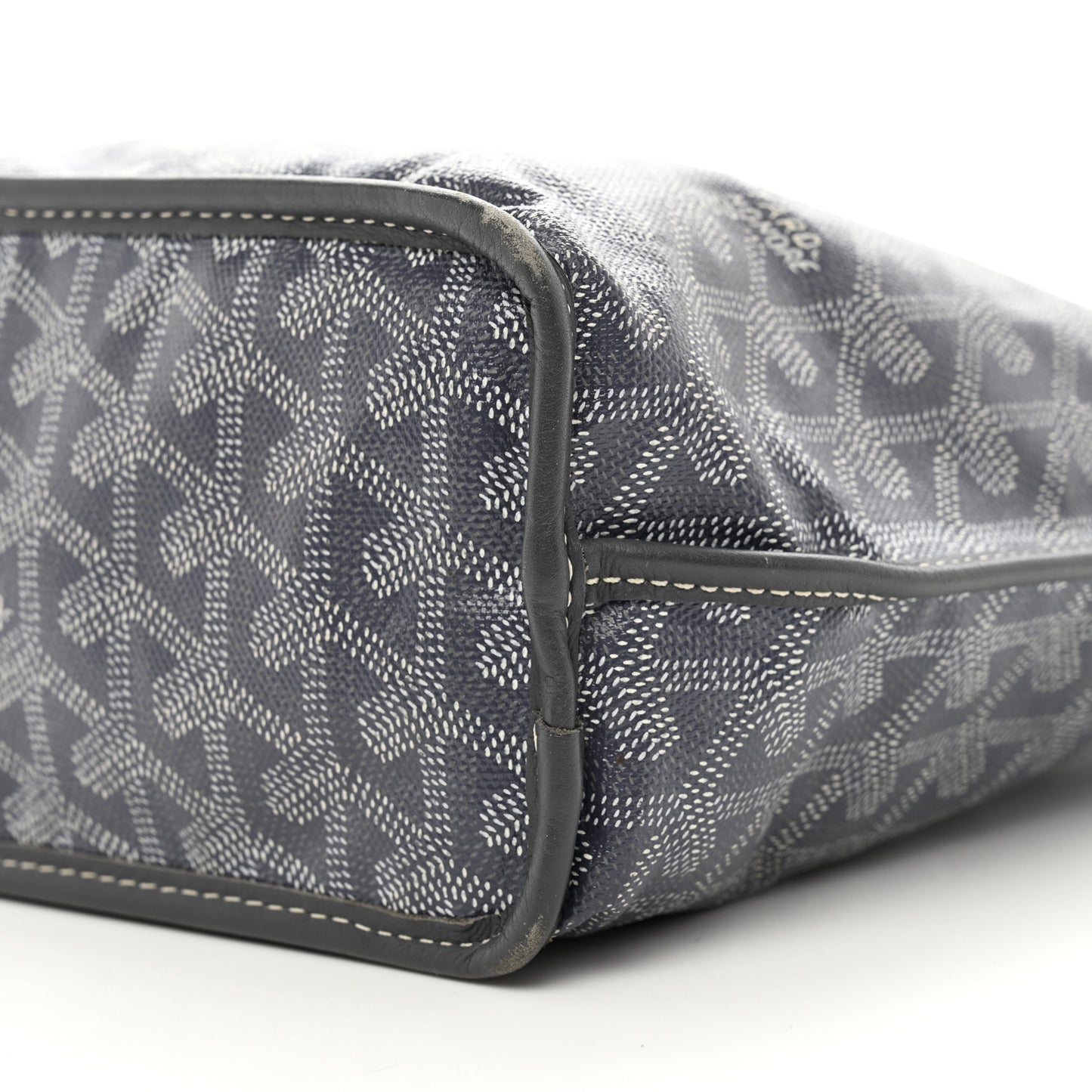 Goyardine Reversible Mini Anjou Grey
