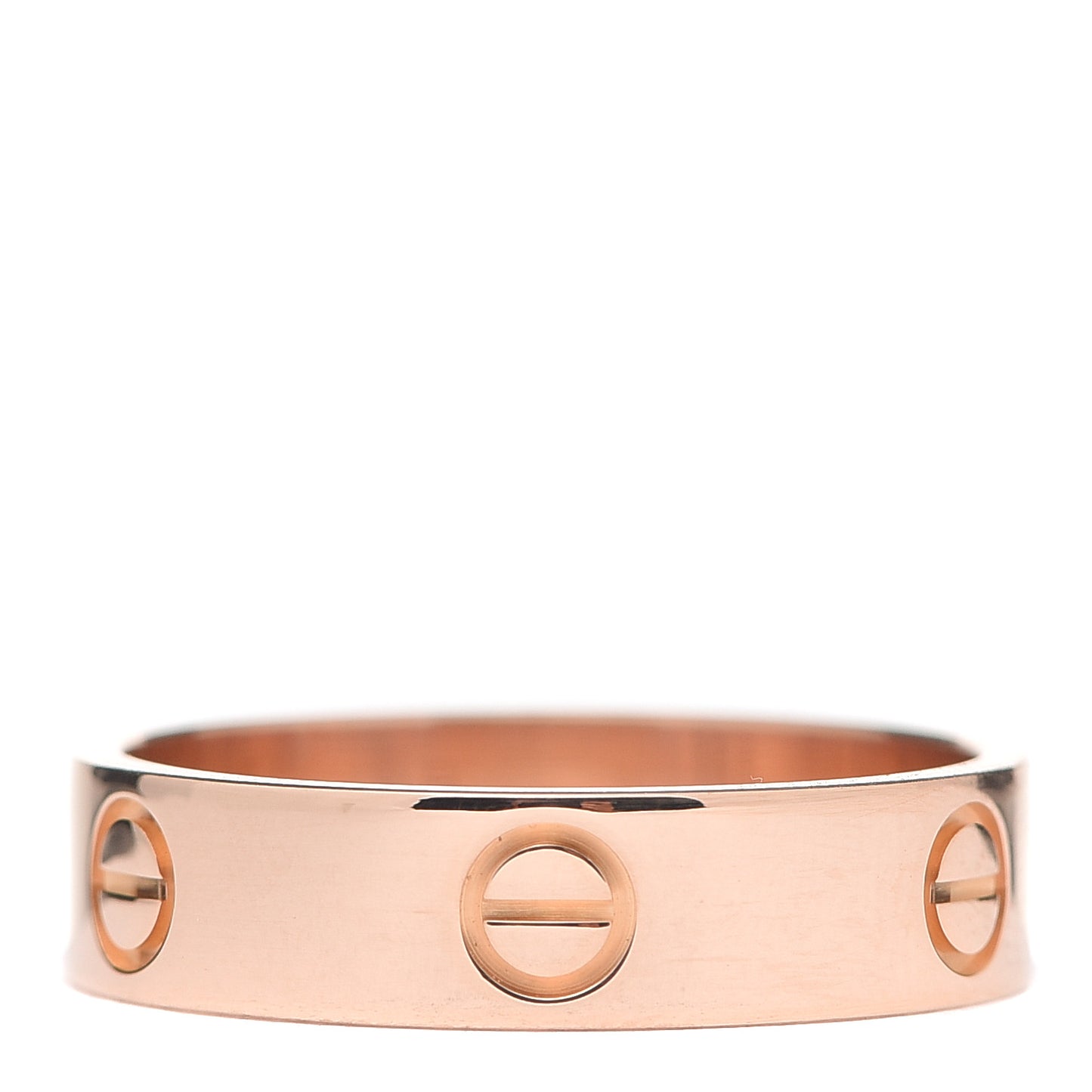 18K Pink Gold 5.5mm LOVE Ring 62 10
