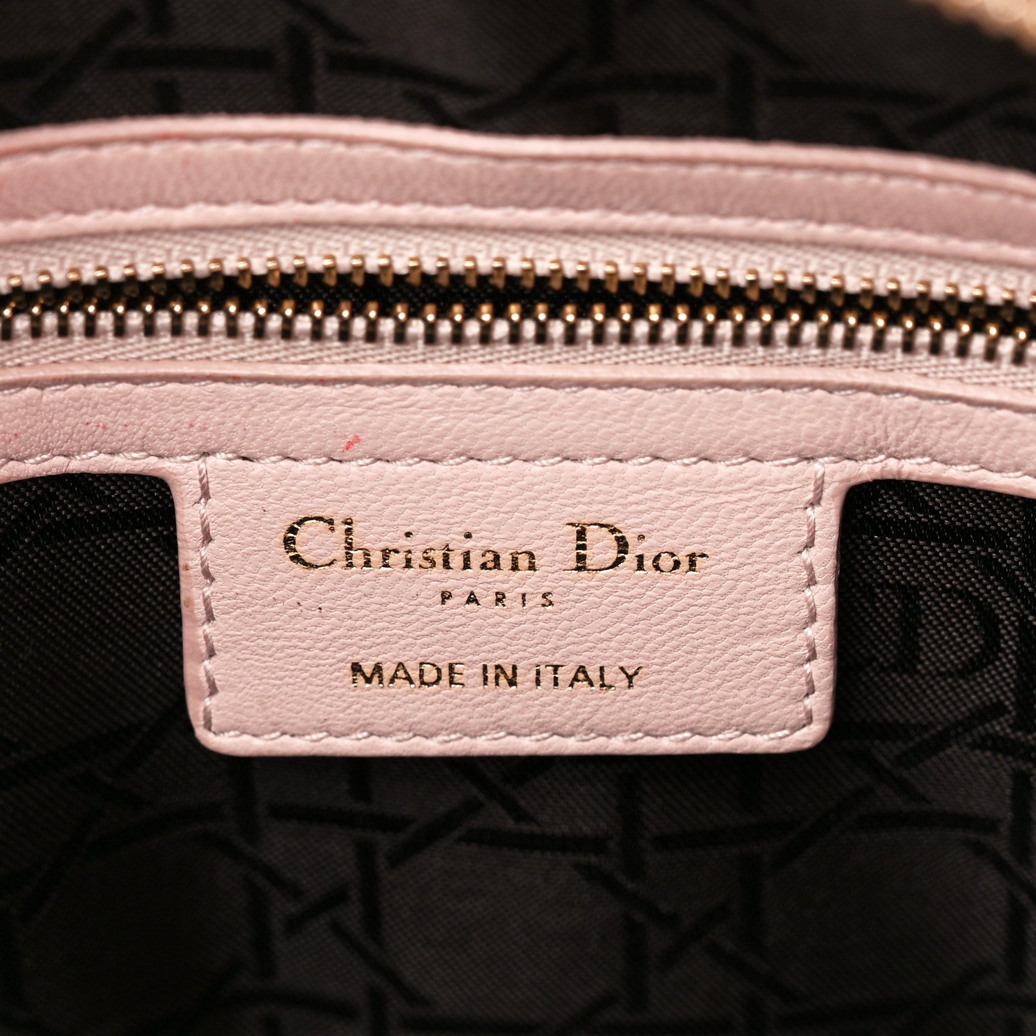 Christian Dior Lambskin Cannage Large Lady Dior Light Pink 6 of 12