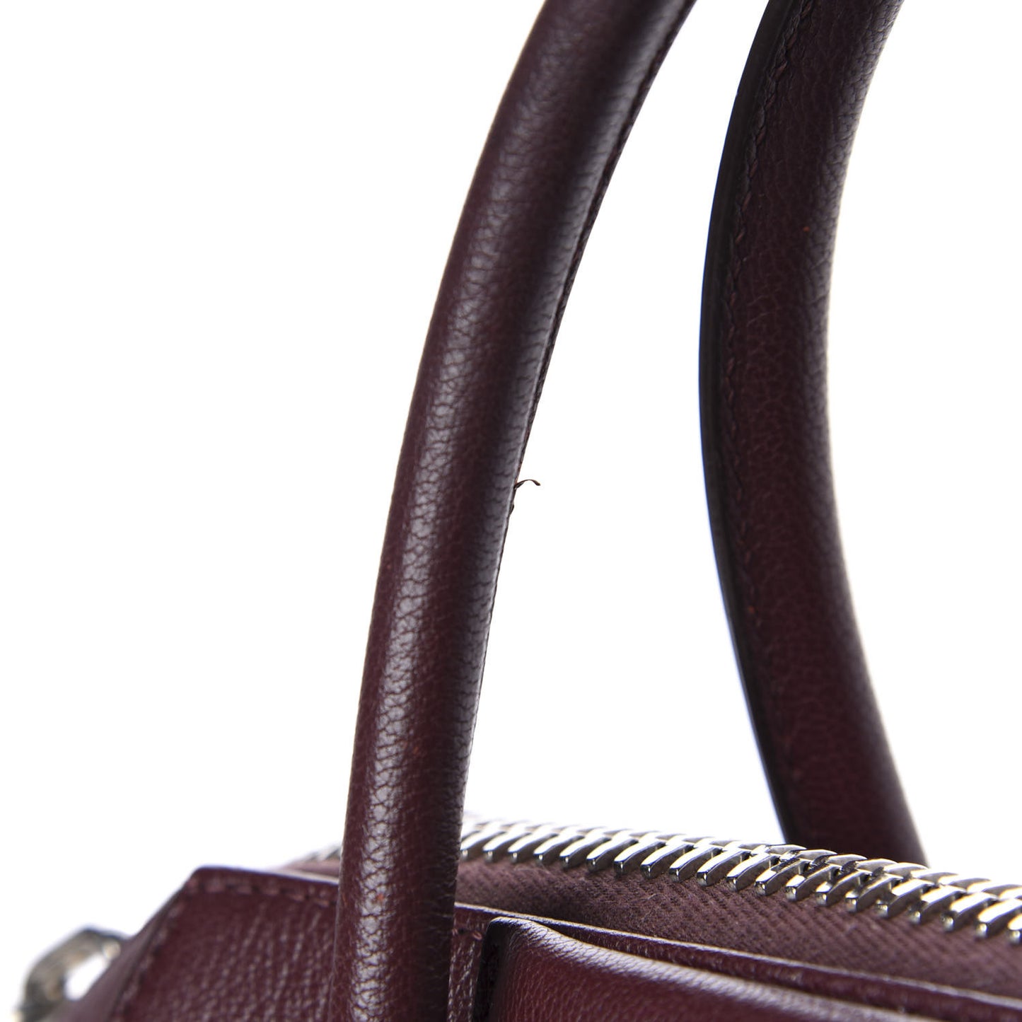 Sugar Goatskin Small Antigona Oxblood