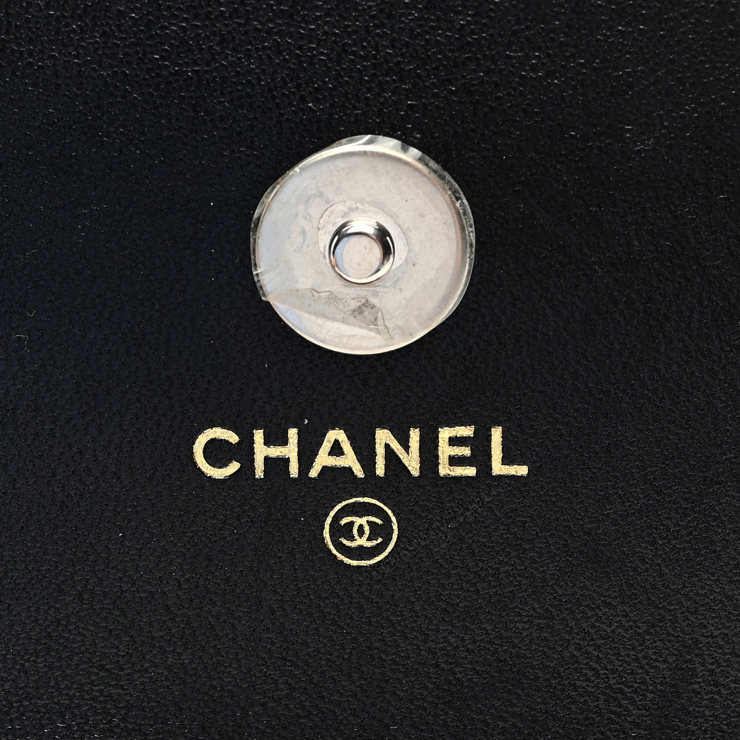 Chanel Lambskin Quilted Chanel 19 Flap Phone Holder With Chain Black 6 of 10