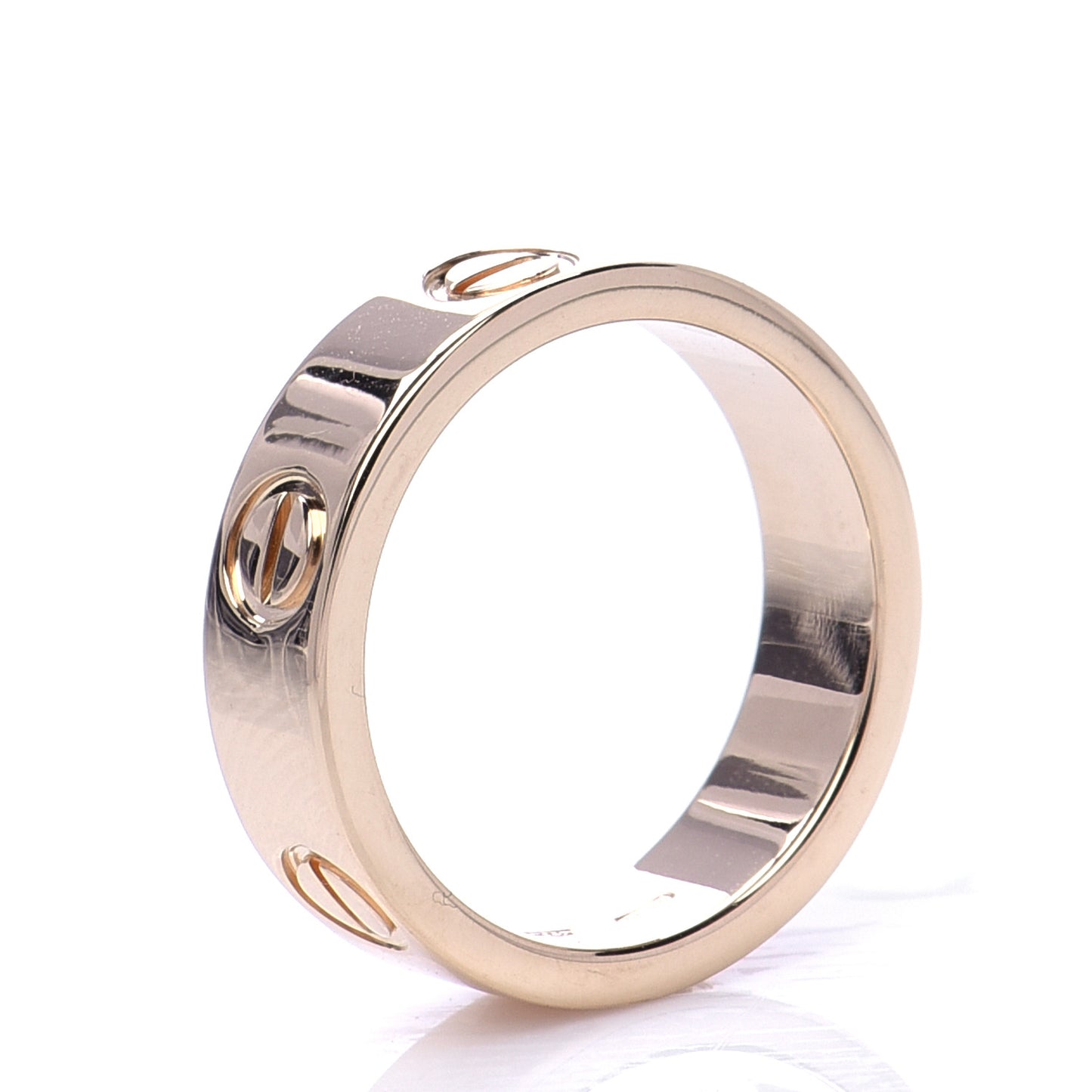 18K Yellow Gold 5.5mm LOVE Ring 52 6