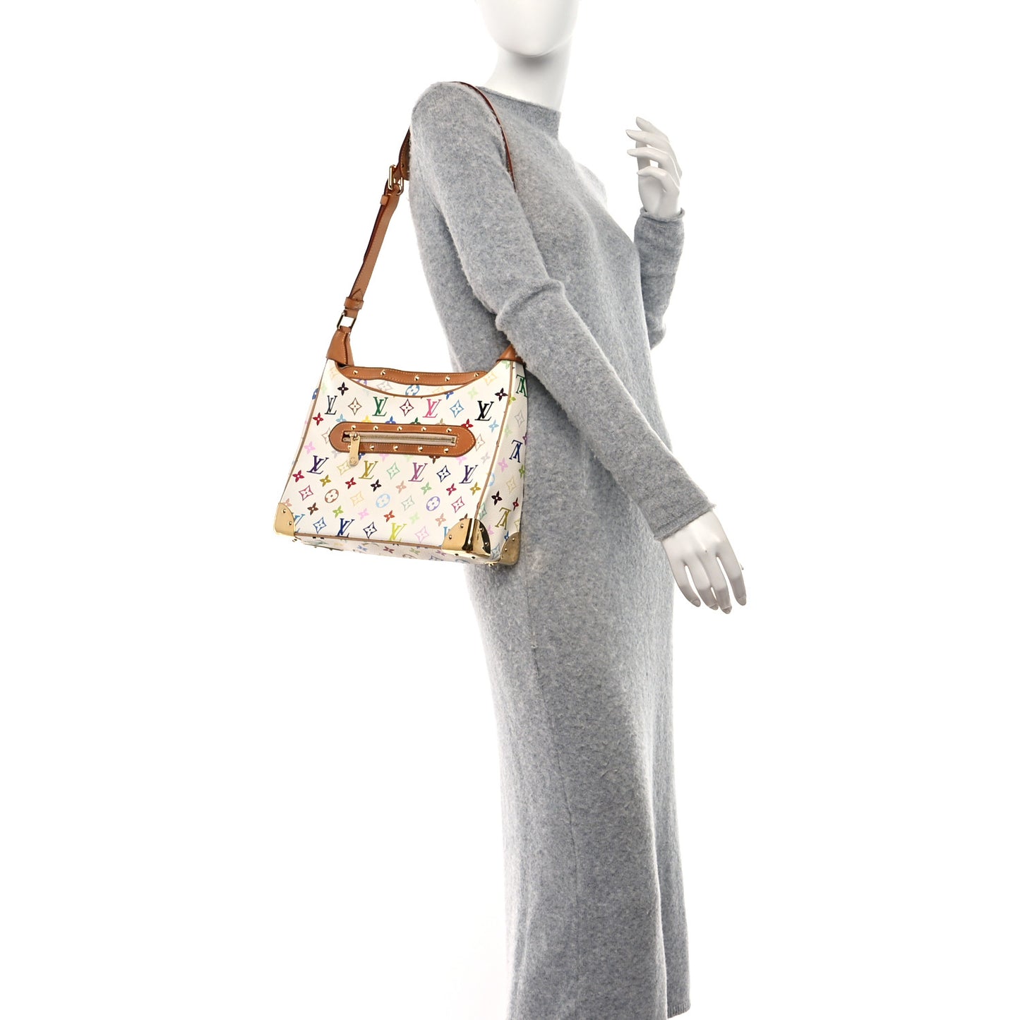 Monogram Multicolor Boulogne White