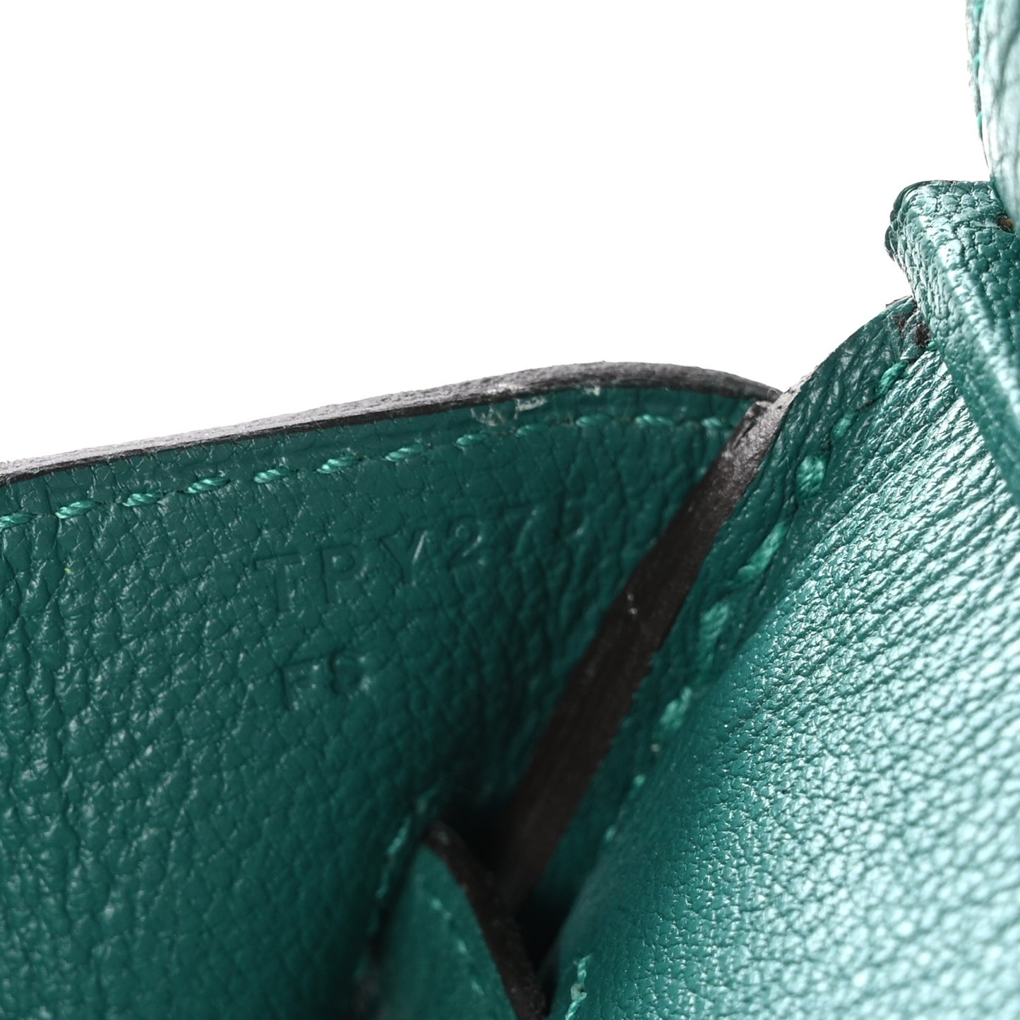 Taurillon Clemence Birkin 30 Malachite