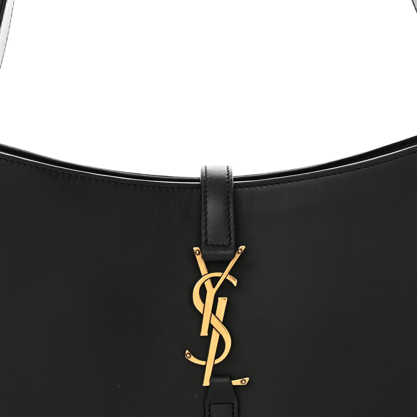 Smooth Calfskin Le 5 A 7 Hobo Black