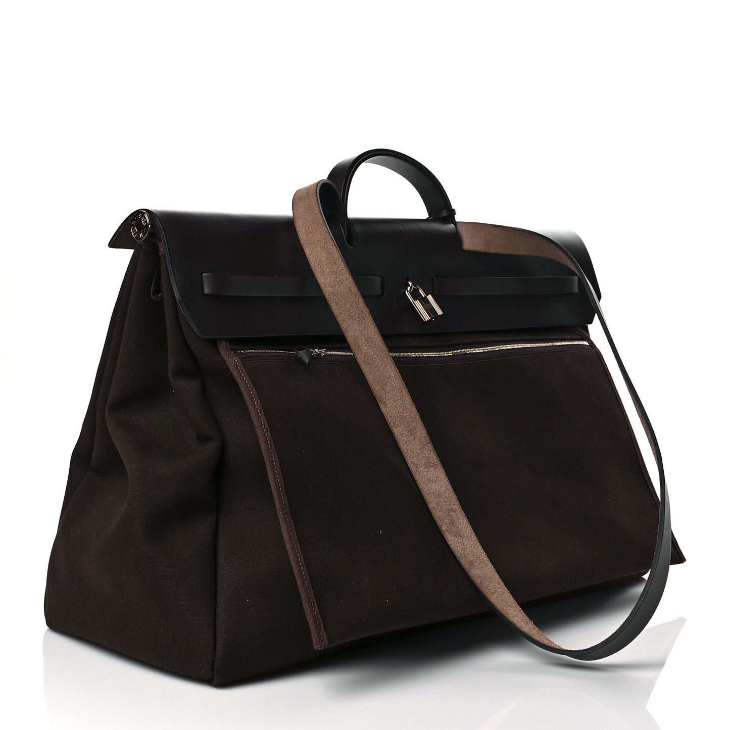Military Toile Vache Hunter Herbag Zip Retourne Cabine Bag Ebene Black