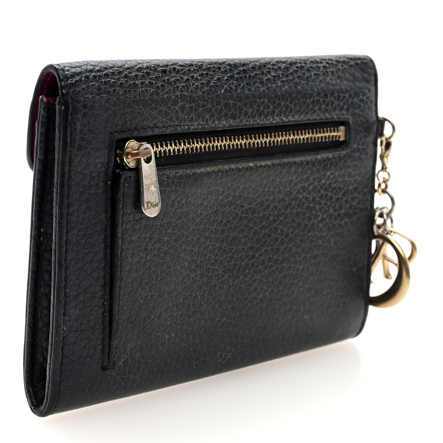 Bullcalf Diorissimo Slim Envelope Wallet Black Rose Indien