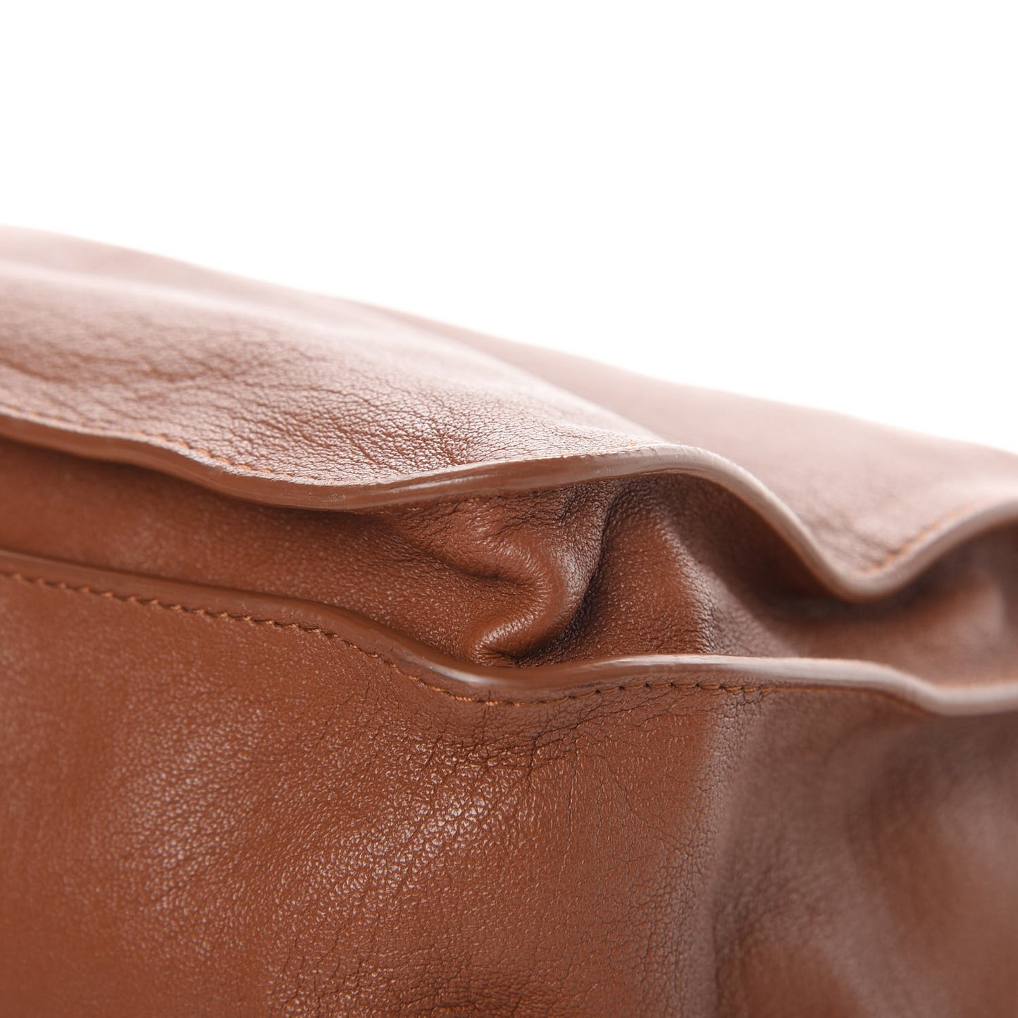 Lambskin Medium PS1 Satchel Saddle