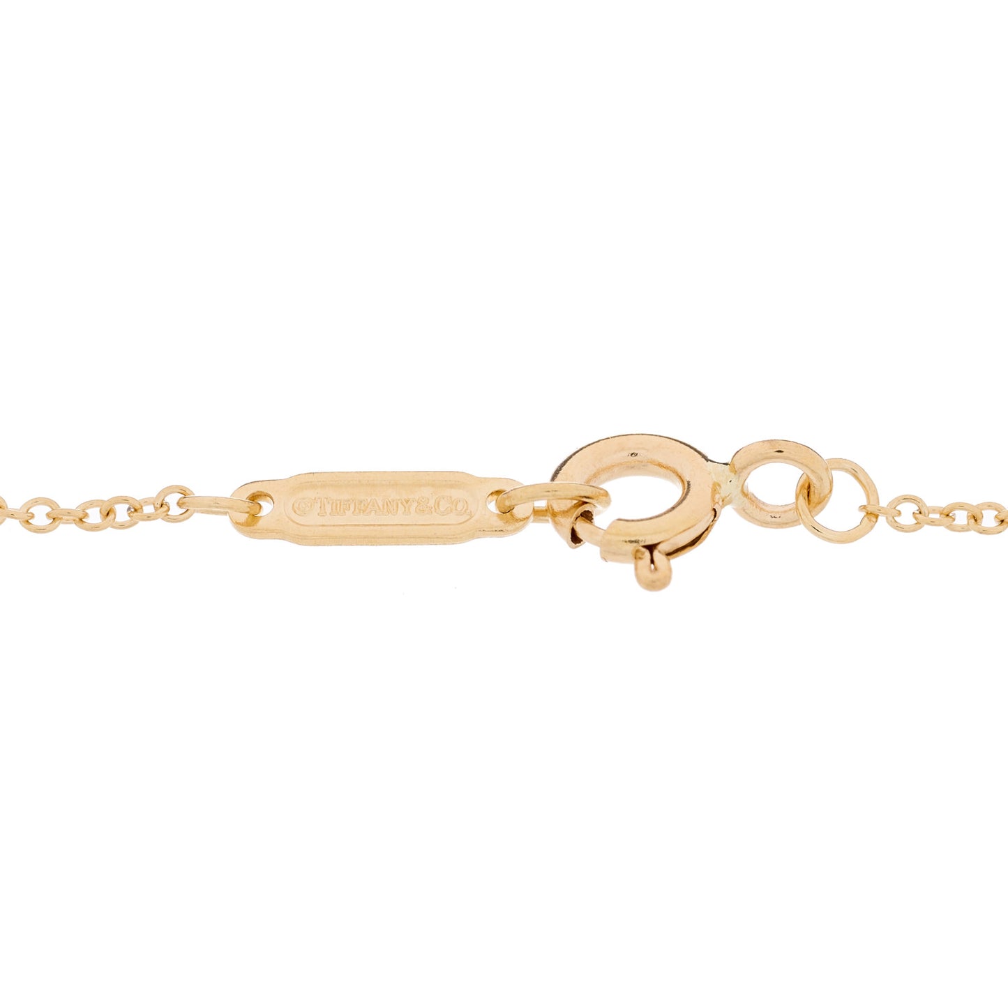 18K Yellow Gold Infinity Endless Bracelet