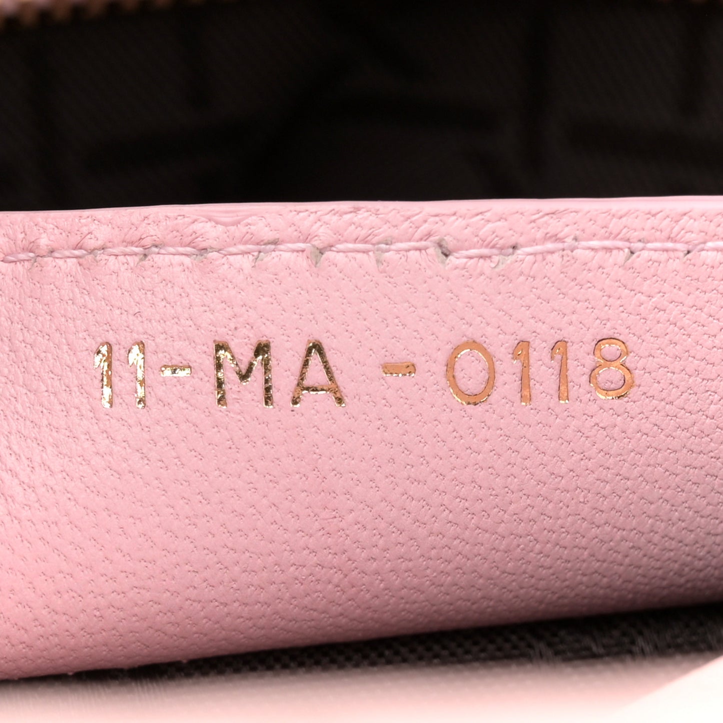 Lambskin Cannage Medium Lady Dior Light Pink