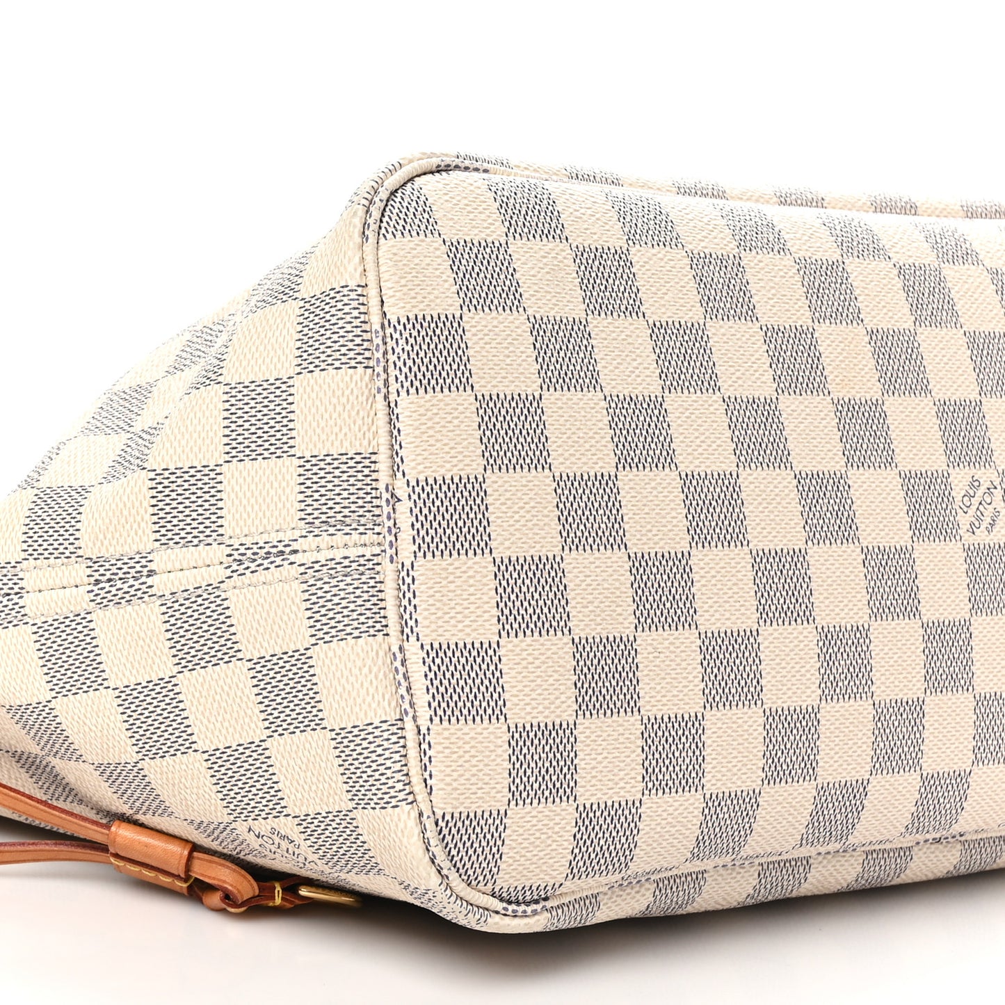 Damier Azur Neo Neverfull MM Rose Ballerine