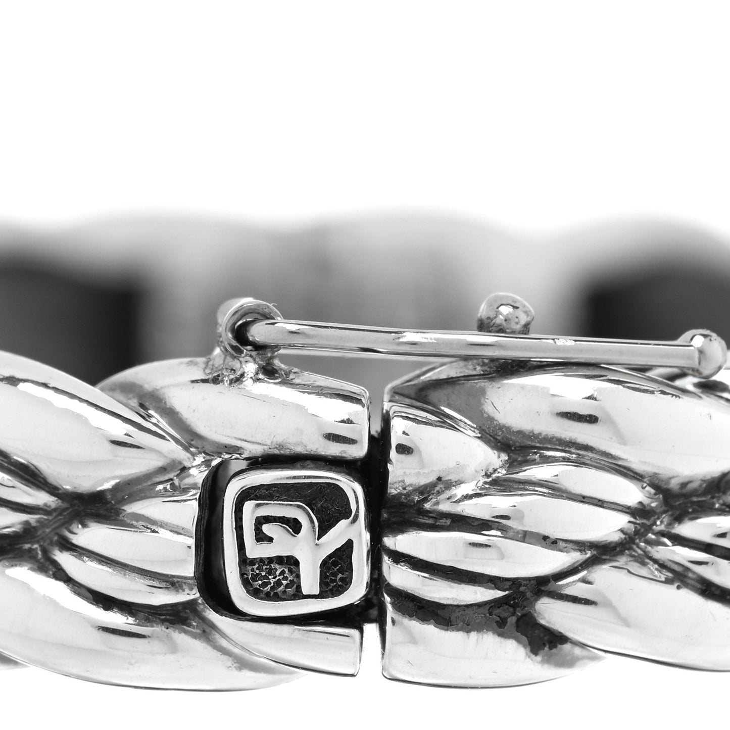 Sterling Silver Braided Bangle Bracelet