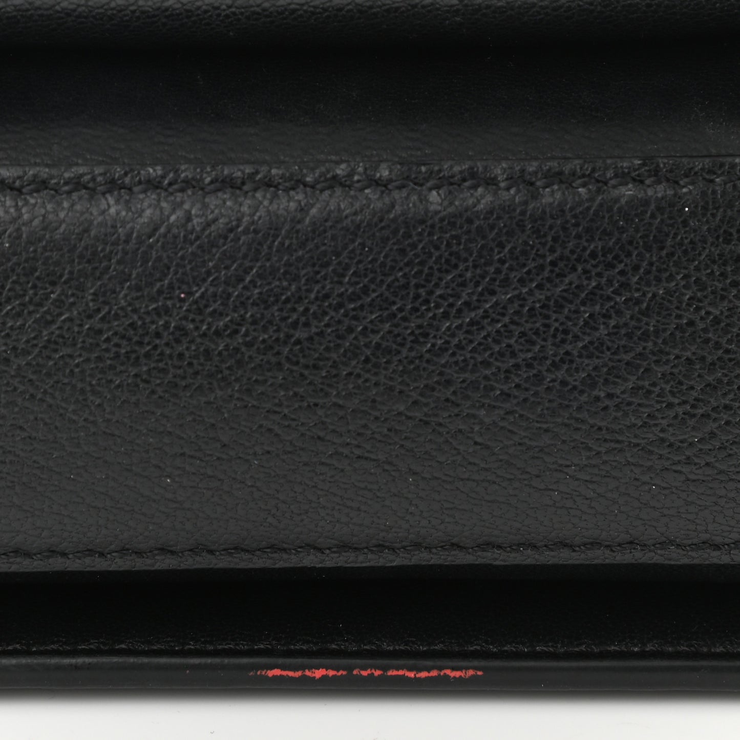 Goatskin Mini GV3 Shoulder Bag Black