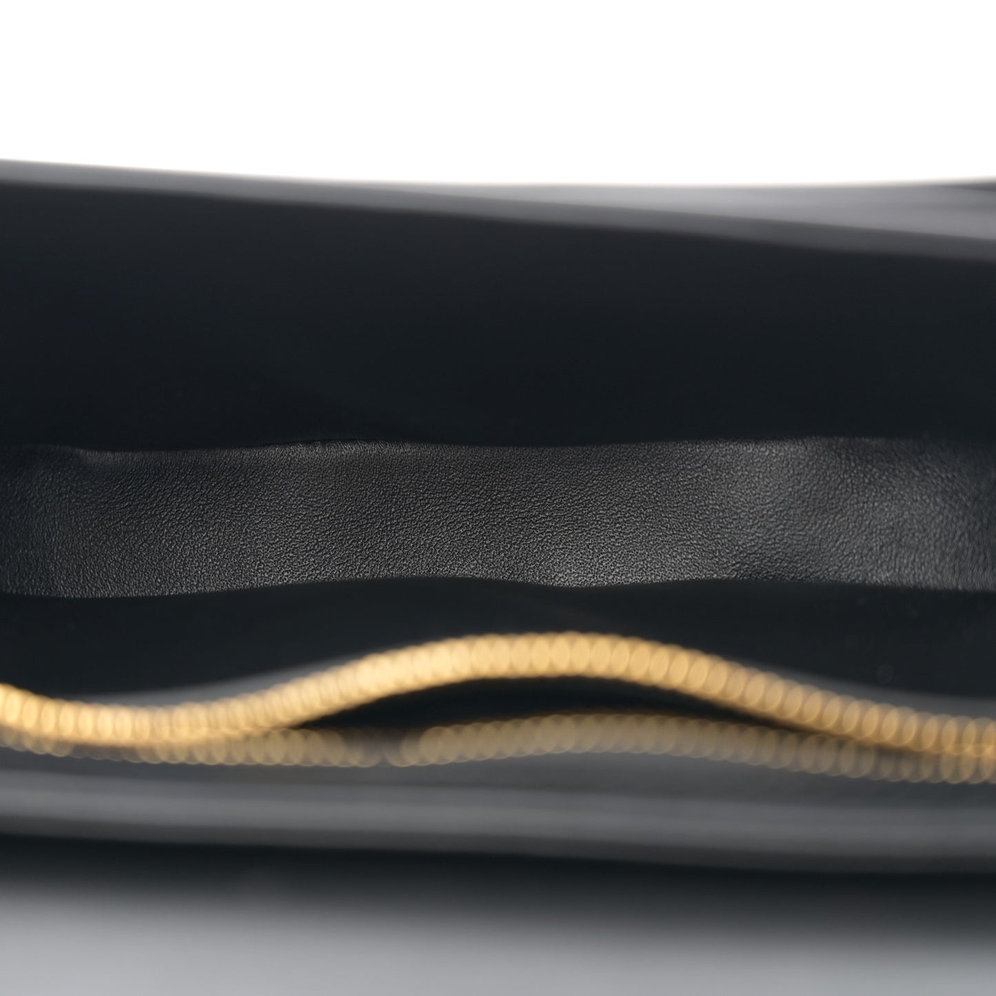 Shiny Calfskin Teen Besace Black