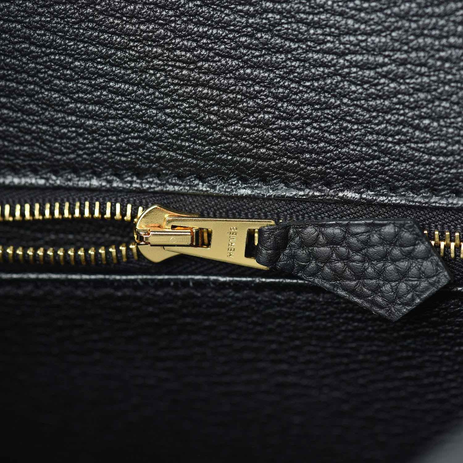 Hermes Togo Matte Alligator Birkin Touch 30 Black 16 of 37