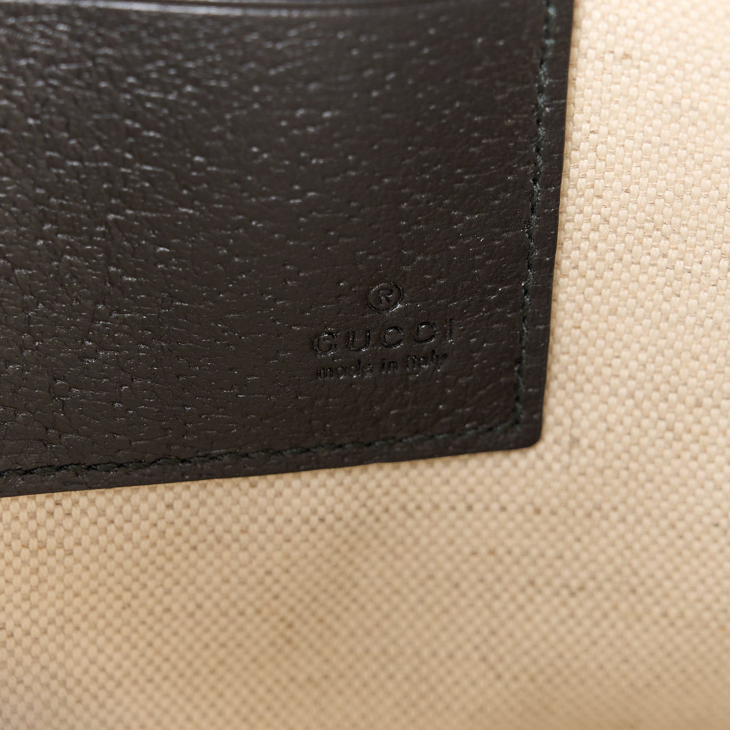 Velvet GG Monogram Textured Calfskin Web Ophidia Wristlet Blue Beige Black