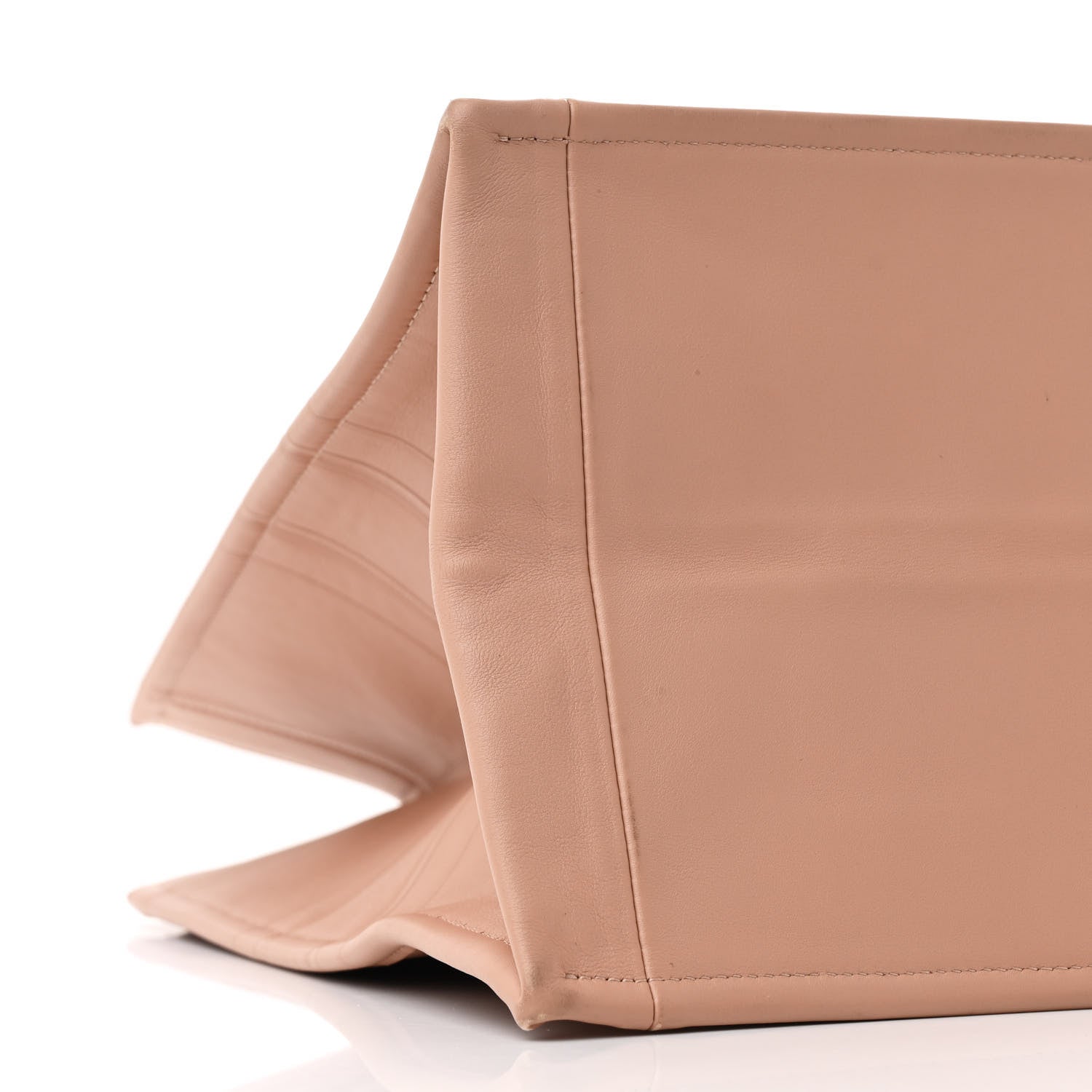 Christian Dior Calfskin Embossed Large Book Tote Rose de Vents 9 of 14