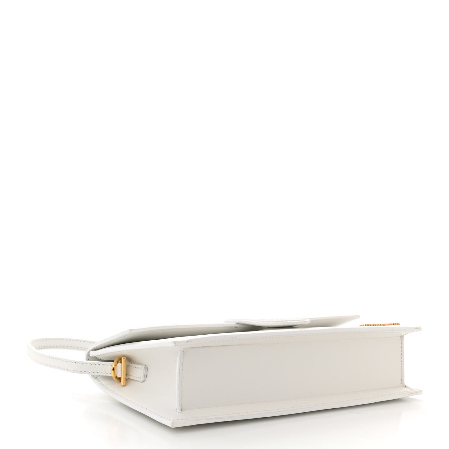 Smooth Calfskin Le Bambino Long White