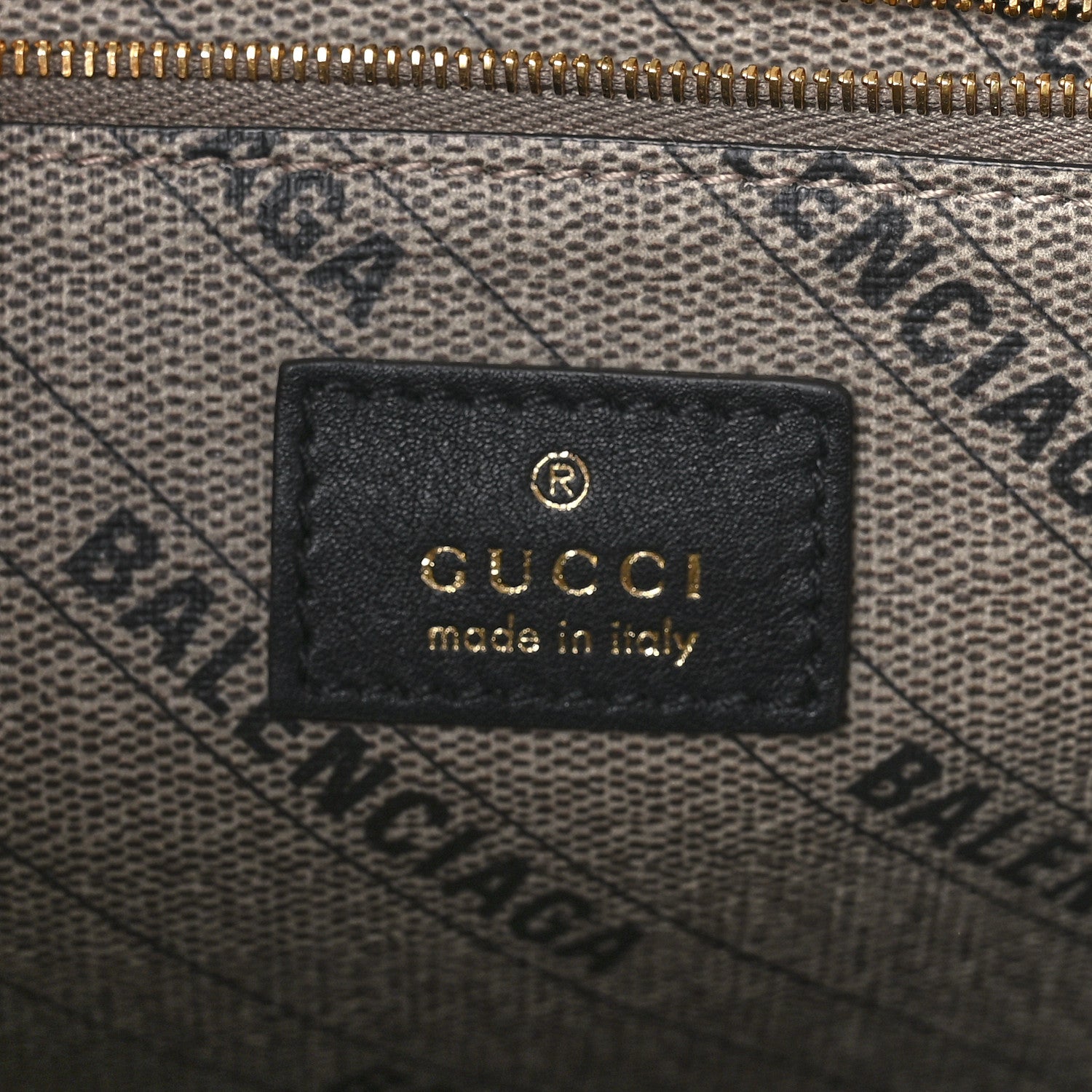 Balenciaga X GUCCI GG Supreme Monogram Medium Hourglass Top Handle Bag Beige Ebony 6 of 10