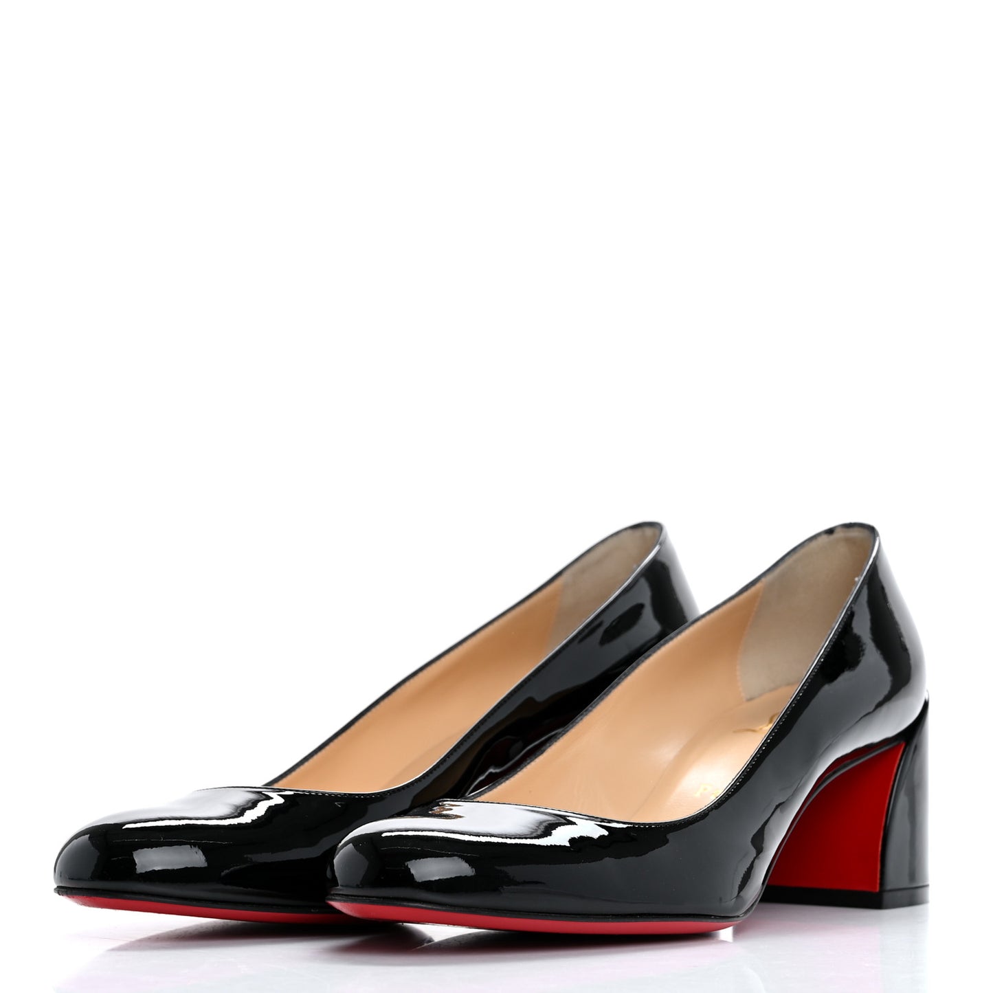 Patent Calfskin Miss Sab 55 Pumps 37.5 Black