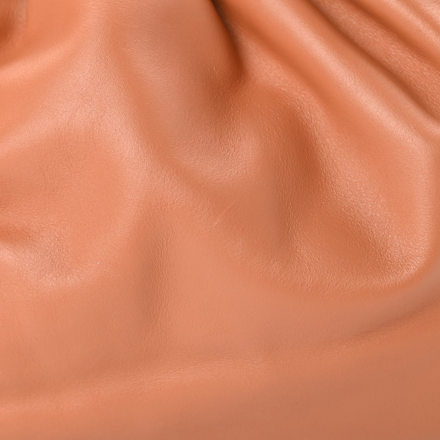Smooth Butter Calf The Pouch Oversized Clutch Clay