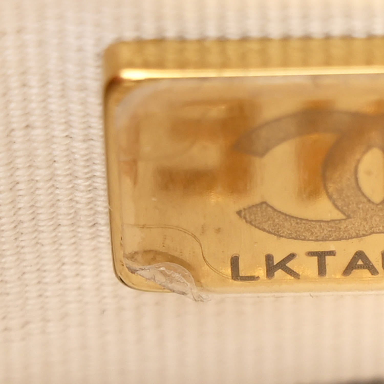 Chanel Raffia Effect Tweedy Mini Flap Bag White Black 7 of 10